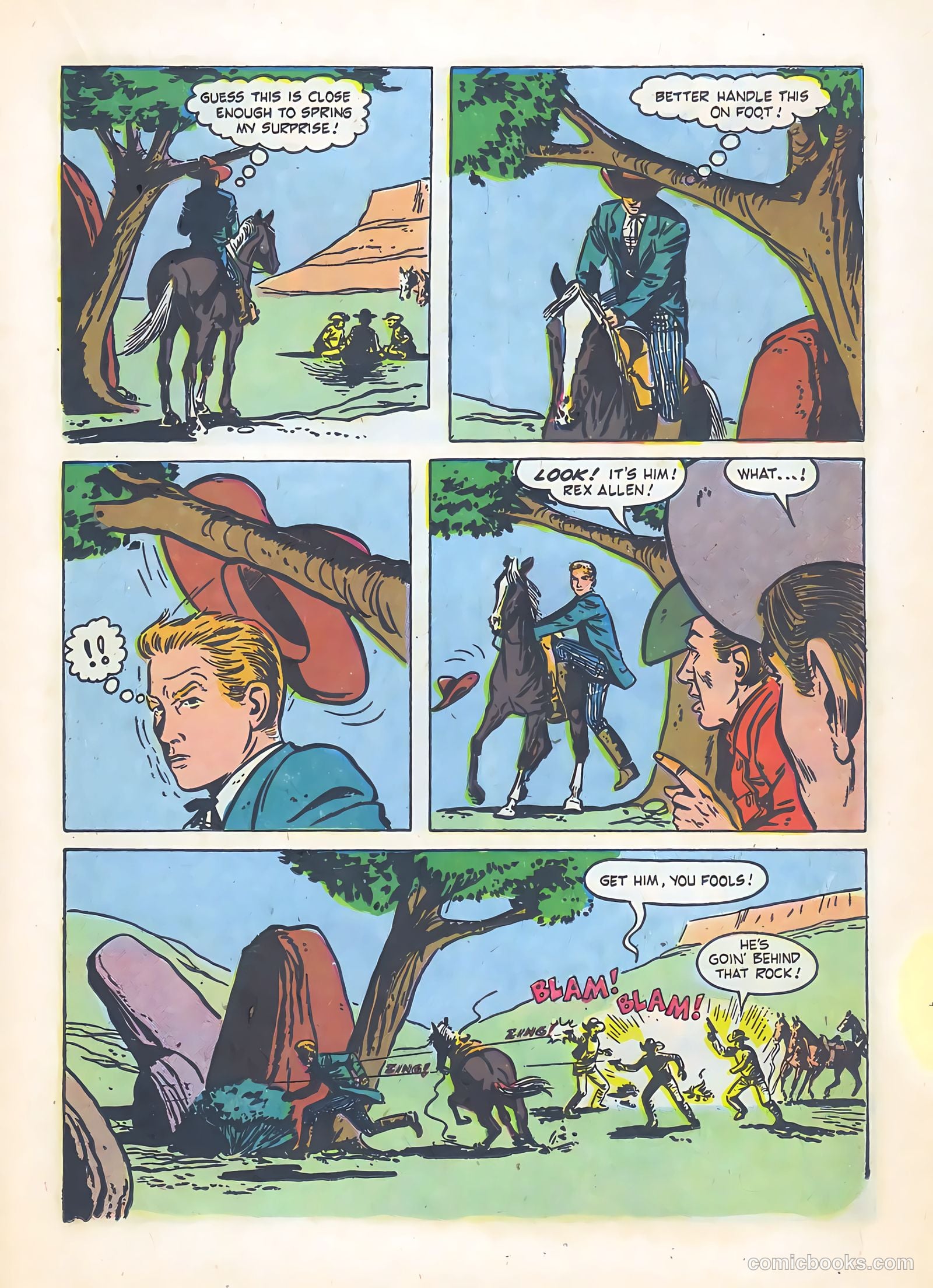Rex Allen #19 (1956) — page 15 of 36