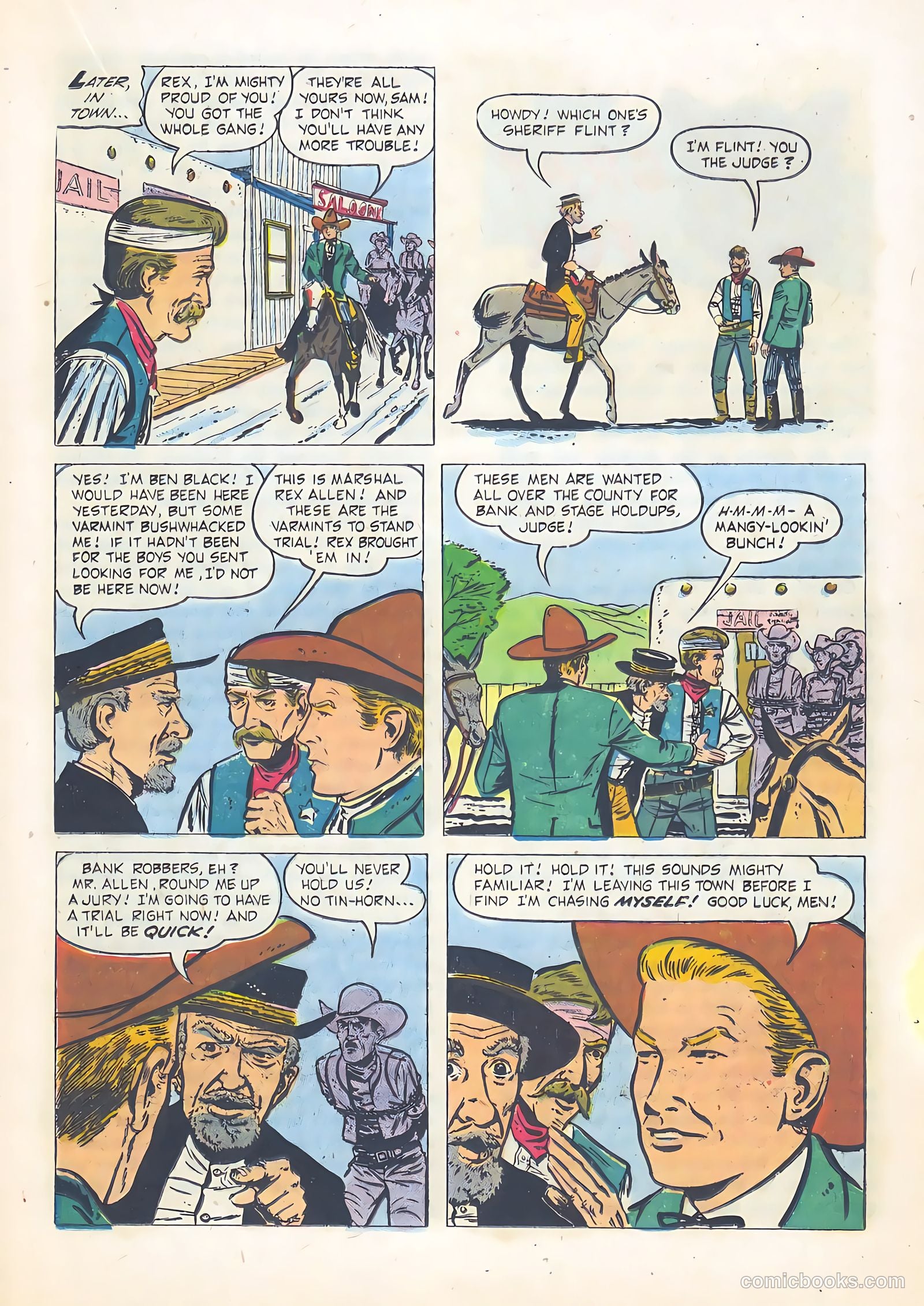Rex Allen #19 (1956) — page 17 of 36