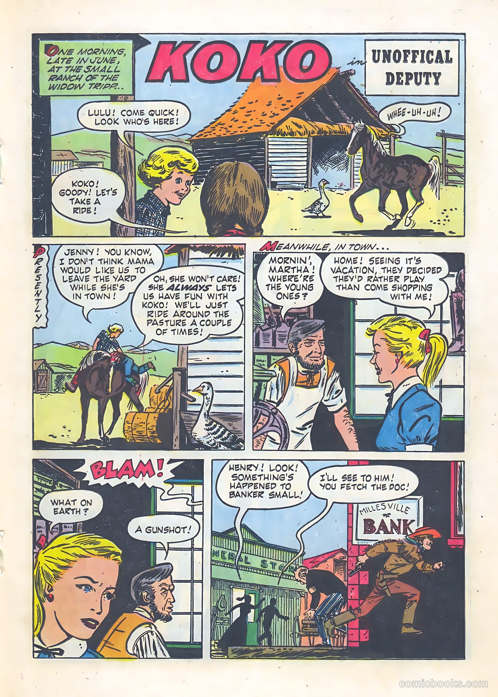 Rex Allen #19 (1956) — page 19 of 36
