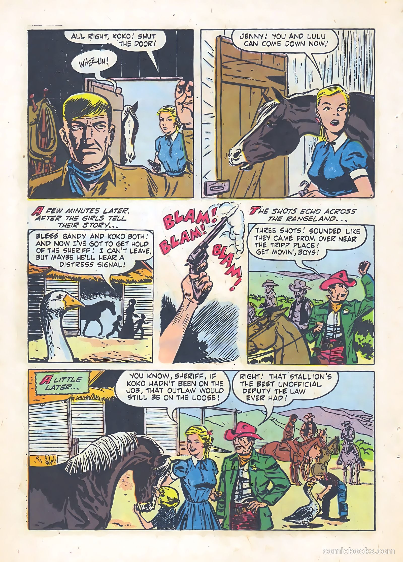 Rex Allen #19 (1956) — page 26 of 36