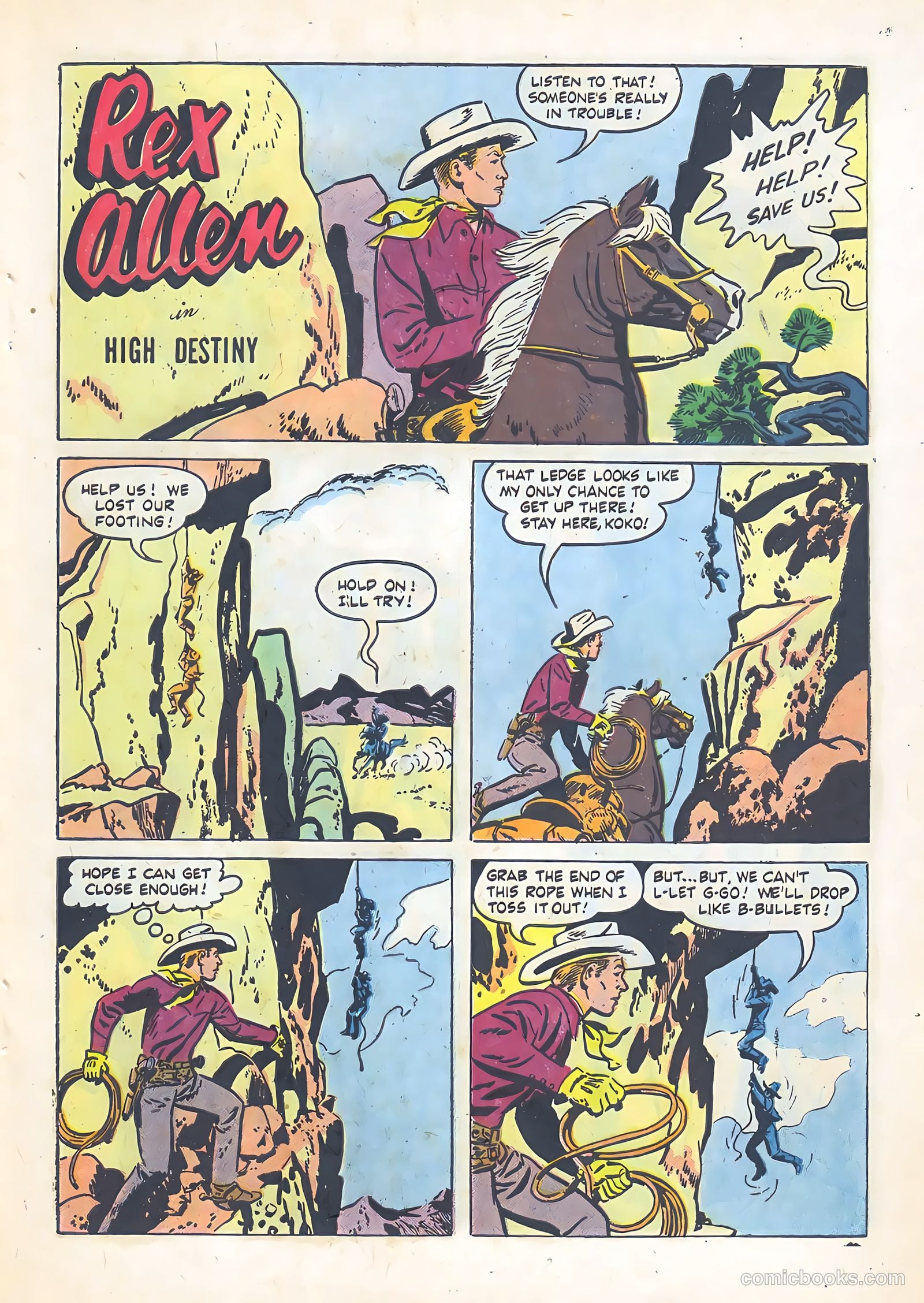 Rex Allen #19 (1956) — page 27 of 36