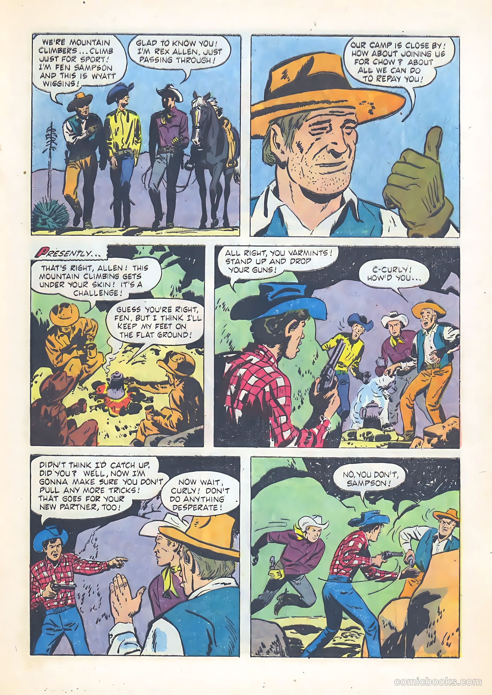 Rex Allen #19 (1956) — page 29 of 36