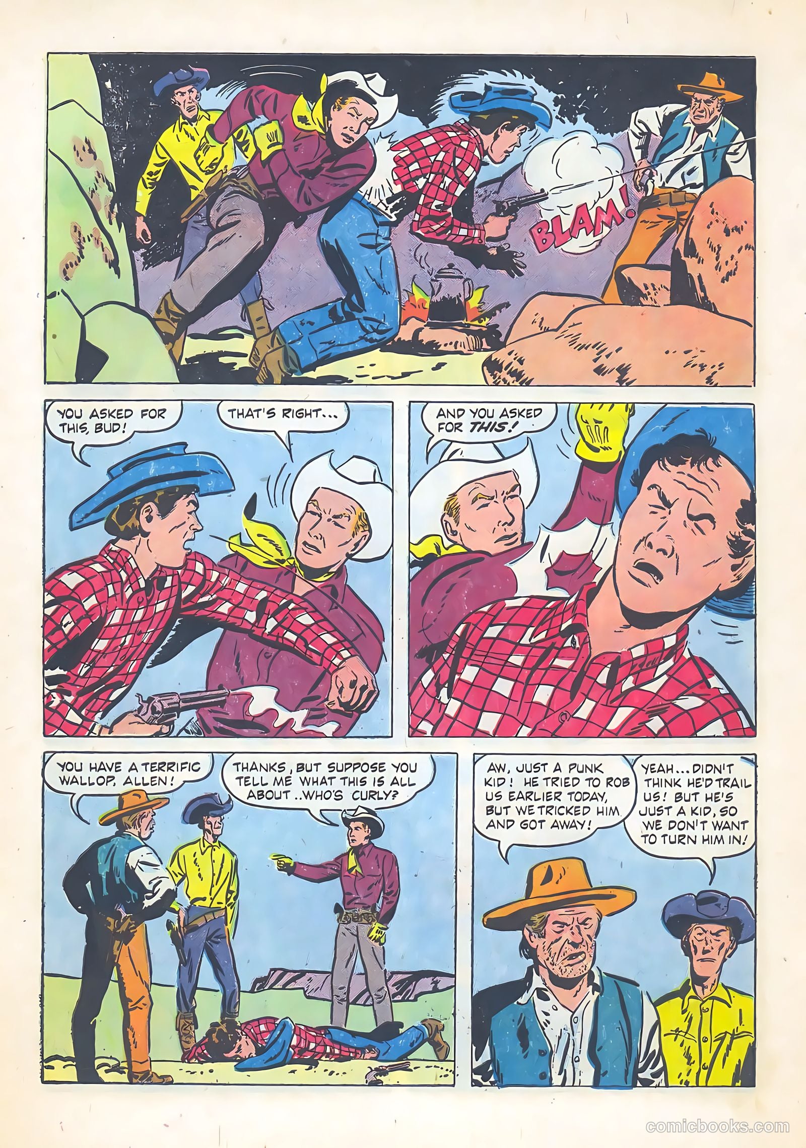 Rex Allen #19 (1956) — page 30 of 36