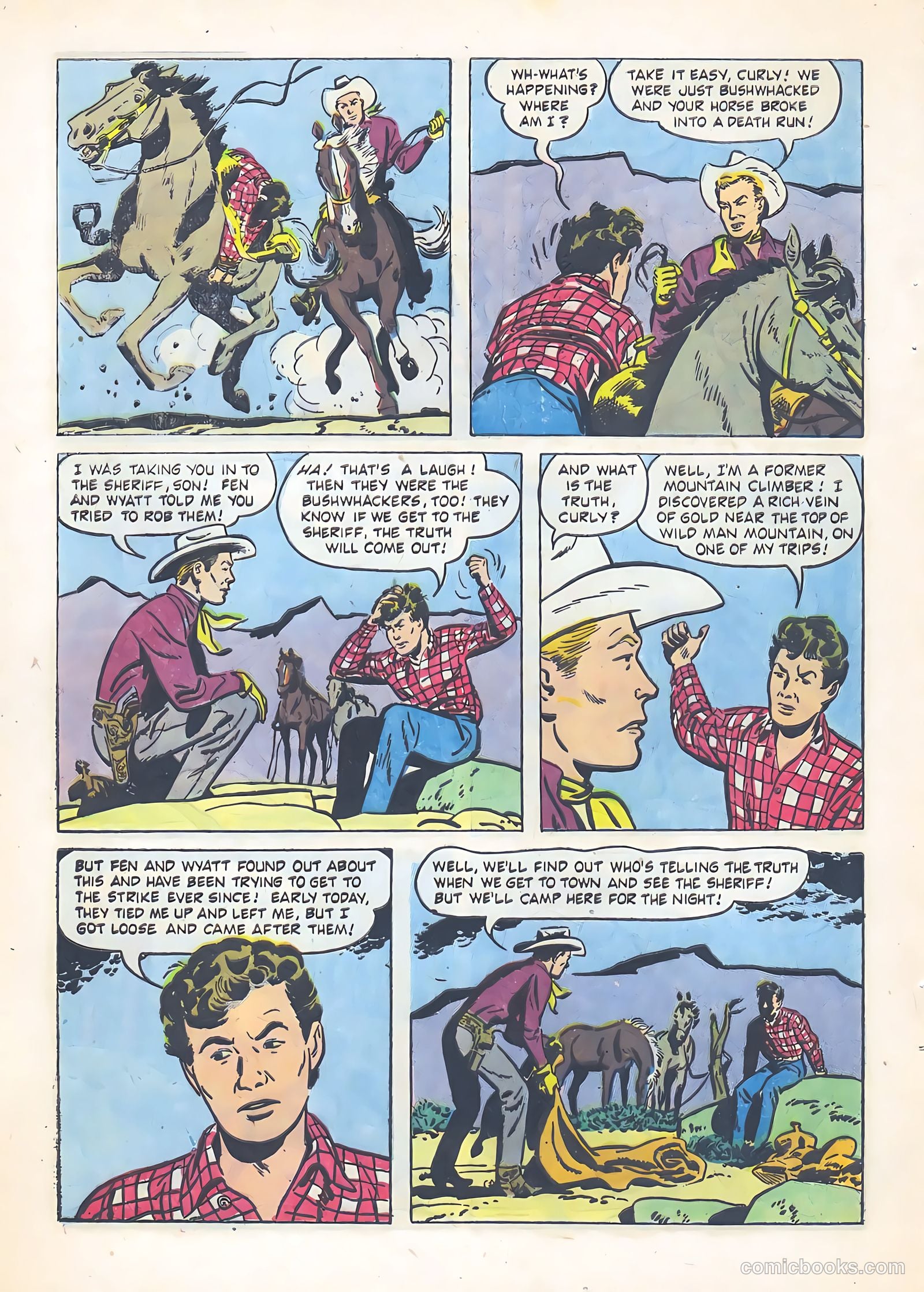 Rex Allen #19 (1956) — page 32 of 36