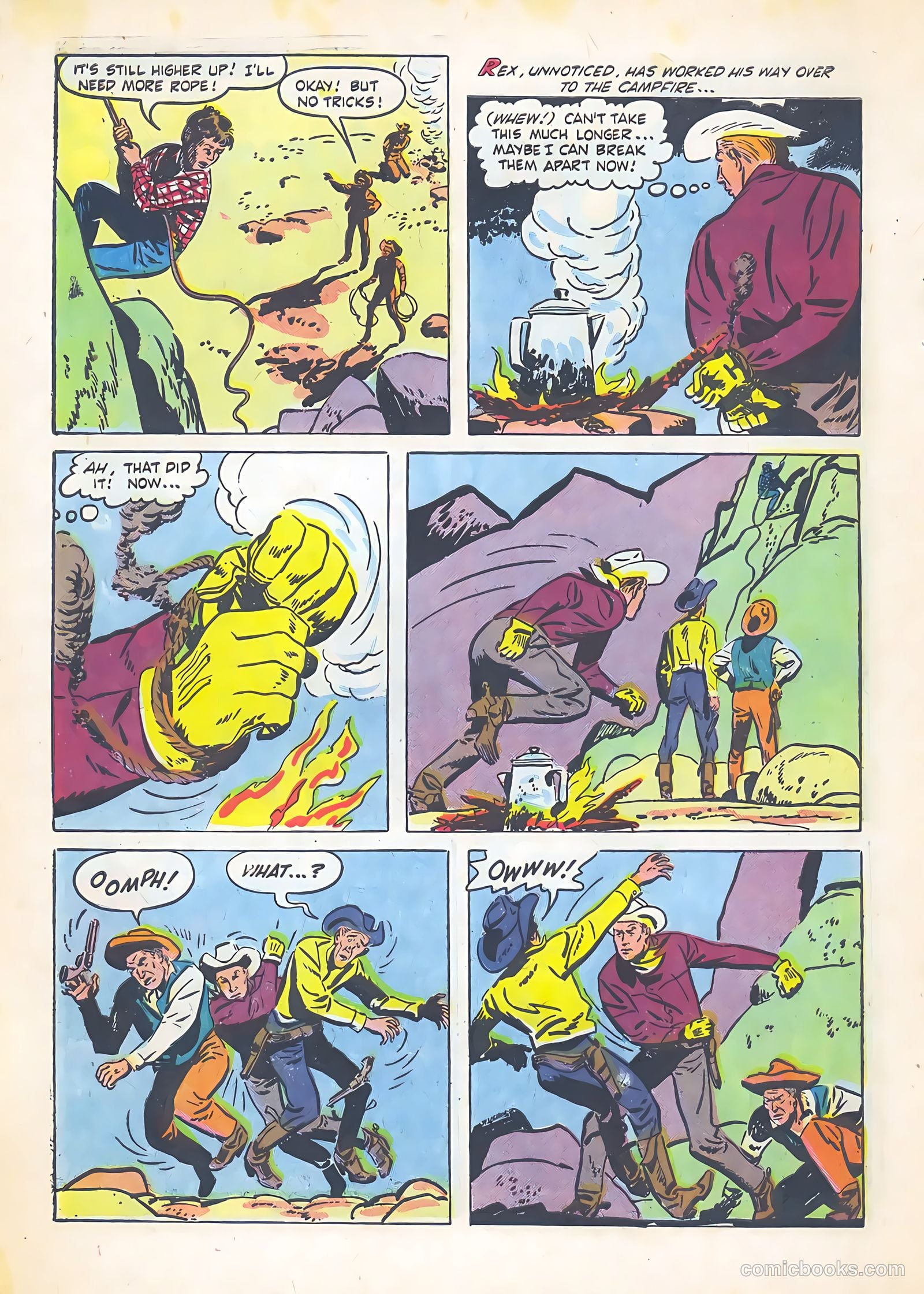 Rex Allen #19 (1956) — page 34 of 36