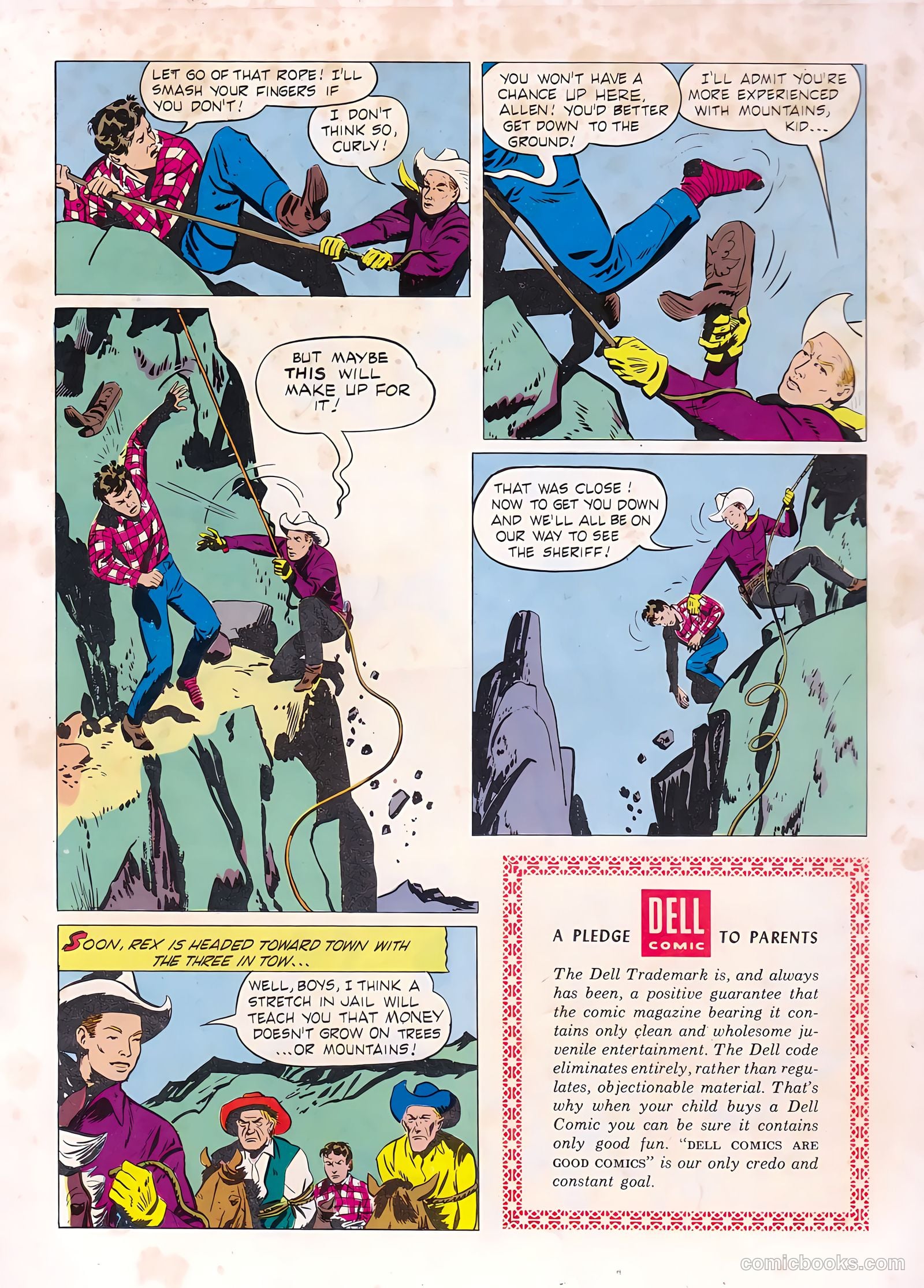 Rex Allen #19 (1956) — page 36 of 36