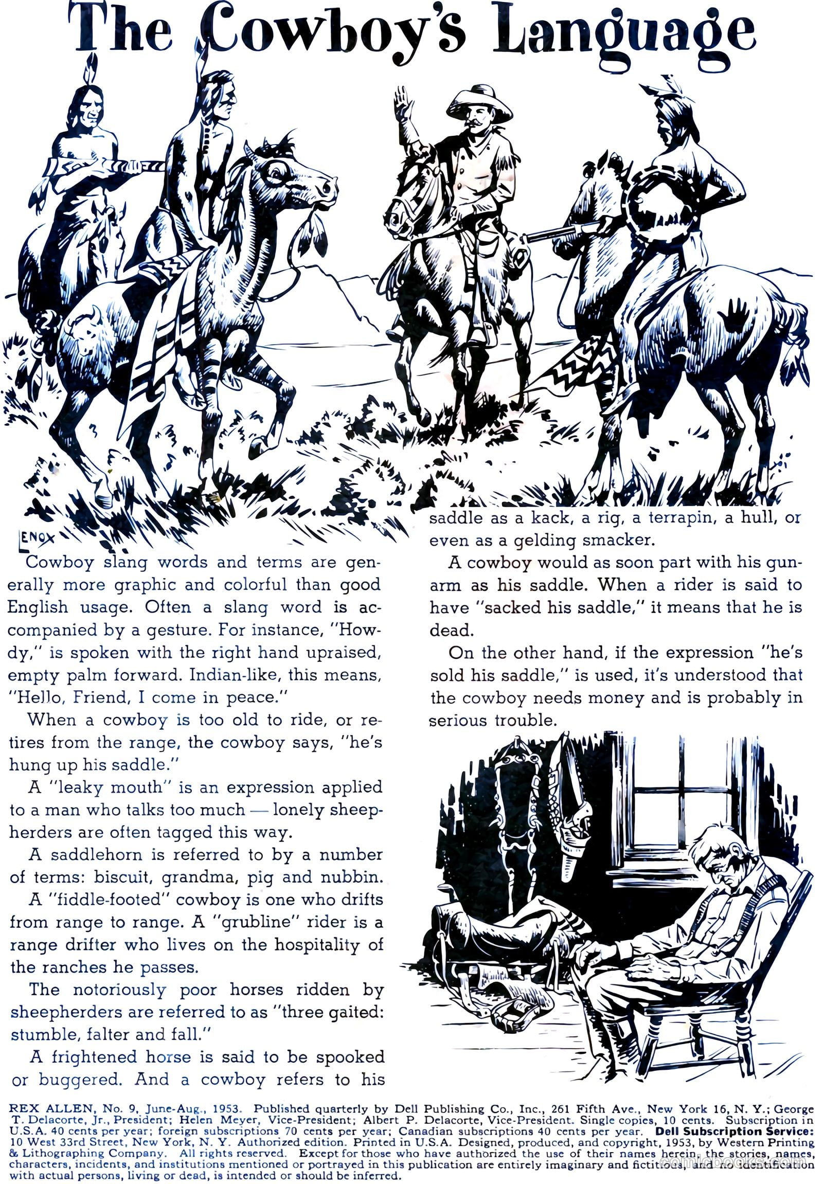Rex Allen #9 (1953) — page 2 of 36