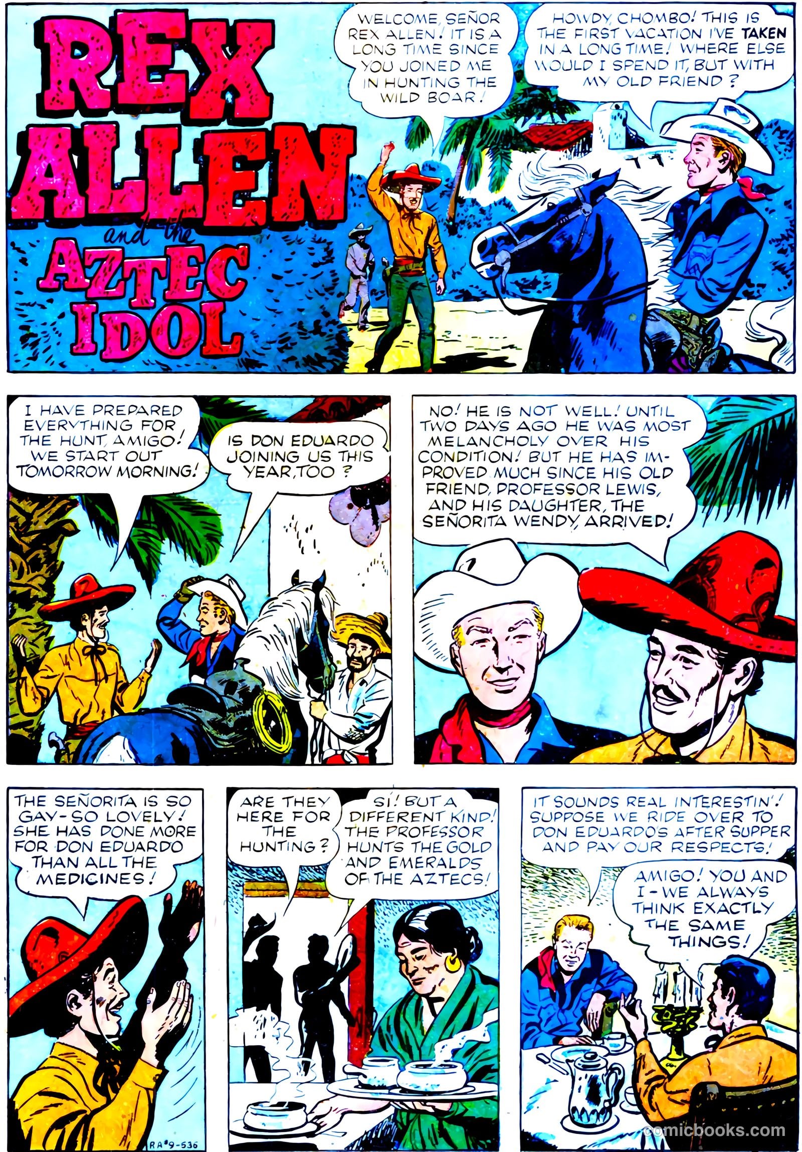 Rex Allen #9 (1953) — page 3 of 36