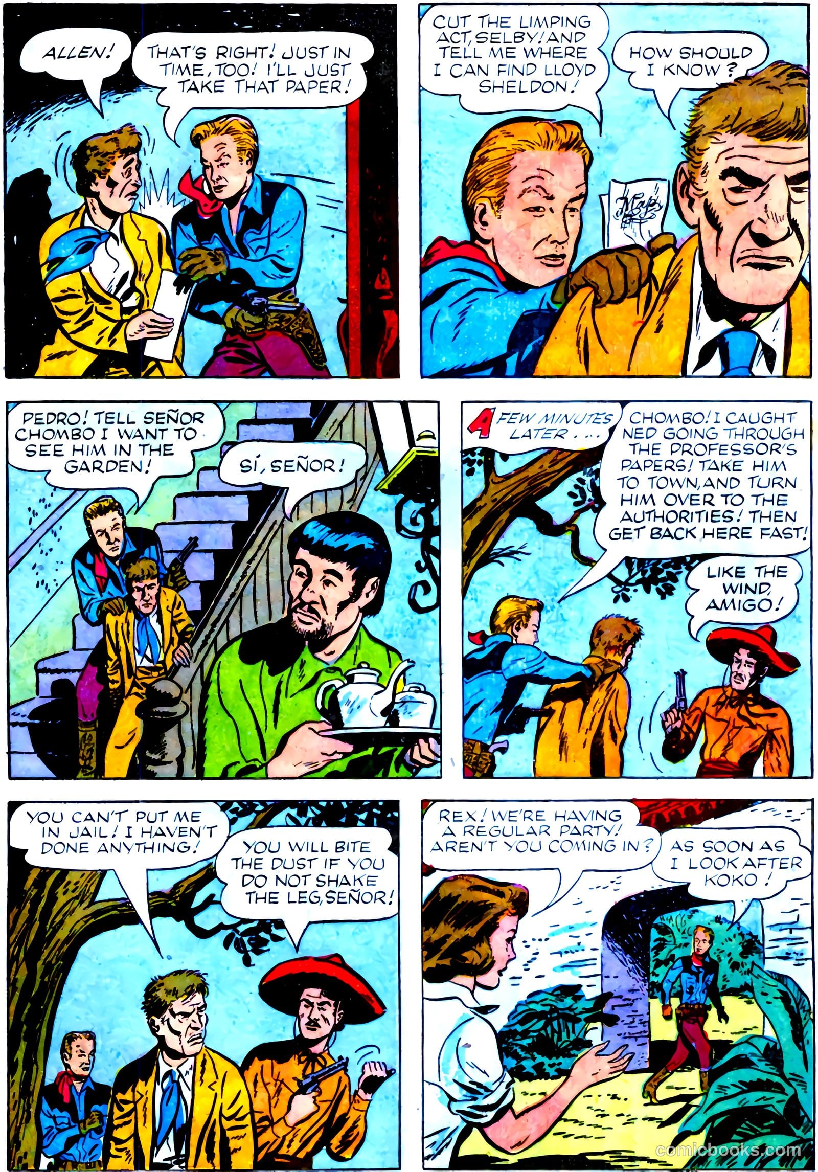 Rex Allen #9 (1953) — page 17 of 36