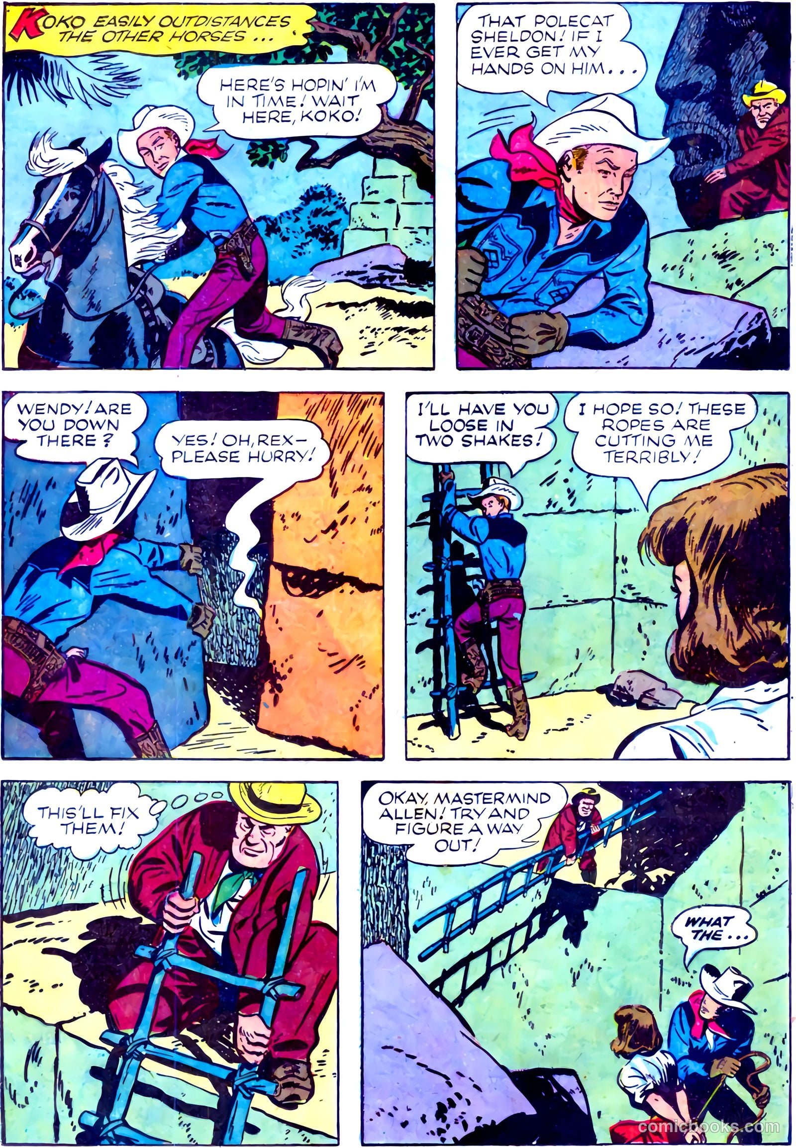 Rex Allen #9 (1953) — page 20 of 36
