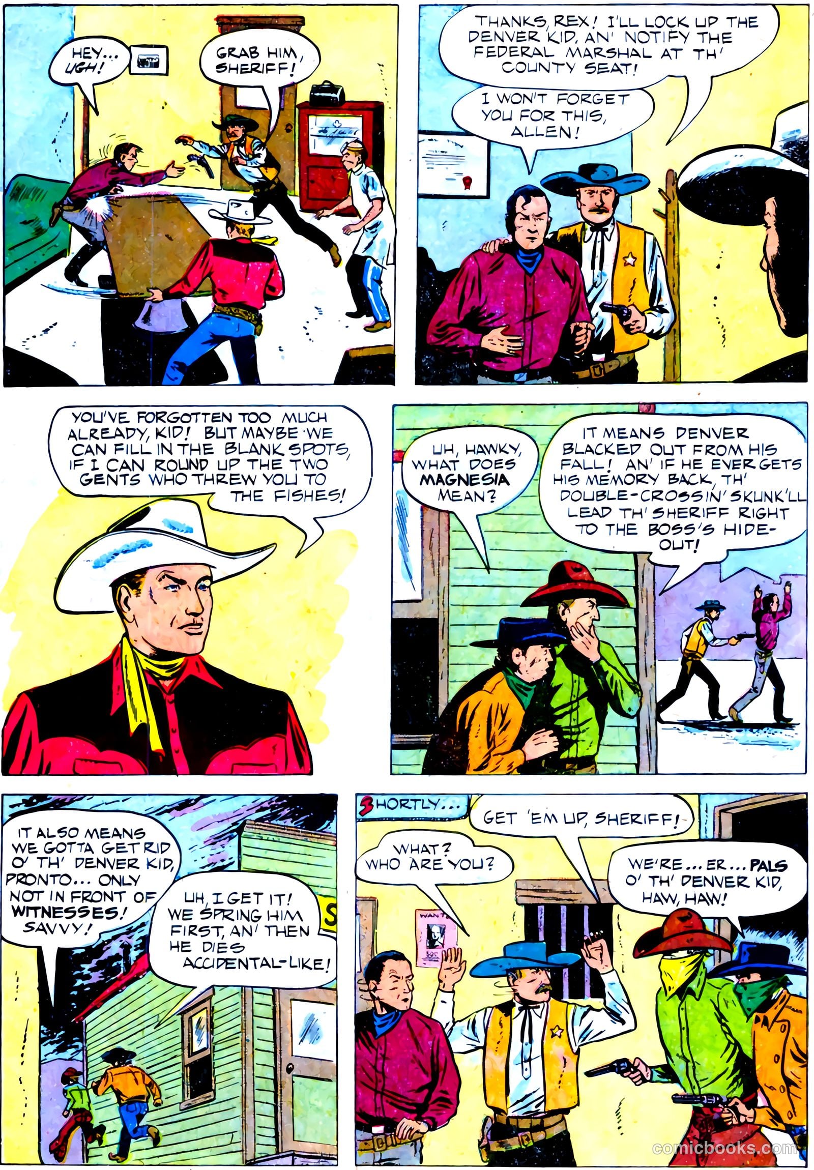 Rex Allen #9 (1953) — page 30 of 36