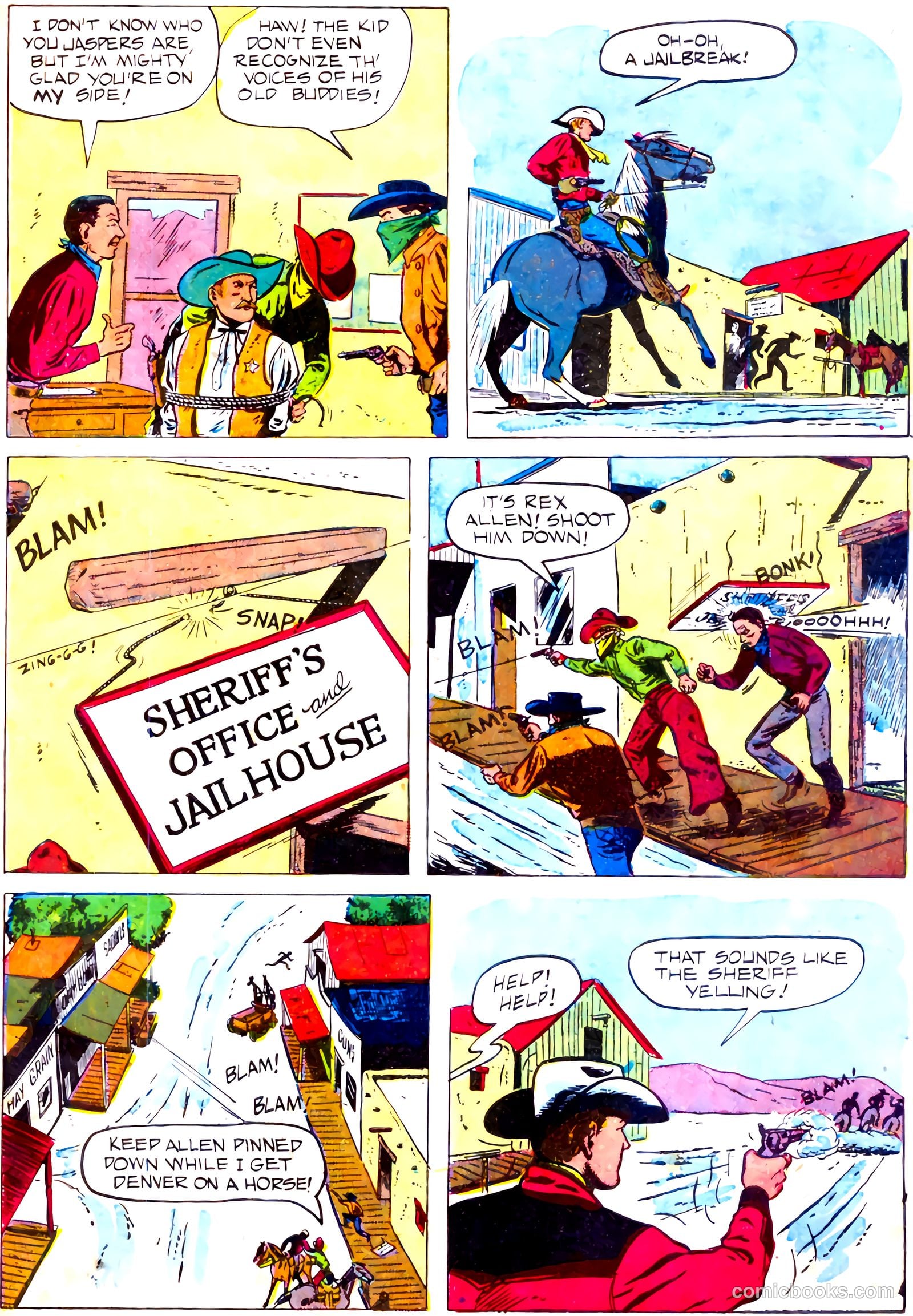 Rex Allen #9 (1953) — page 31 of 36