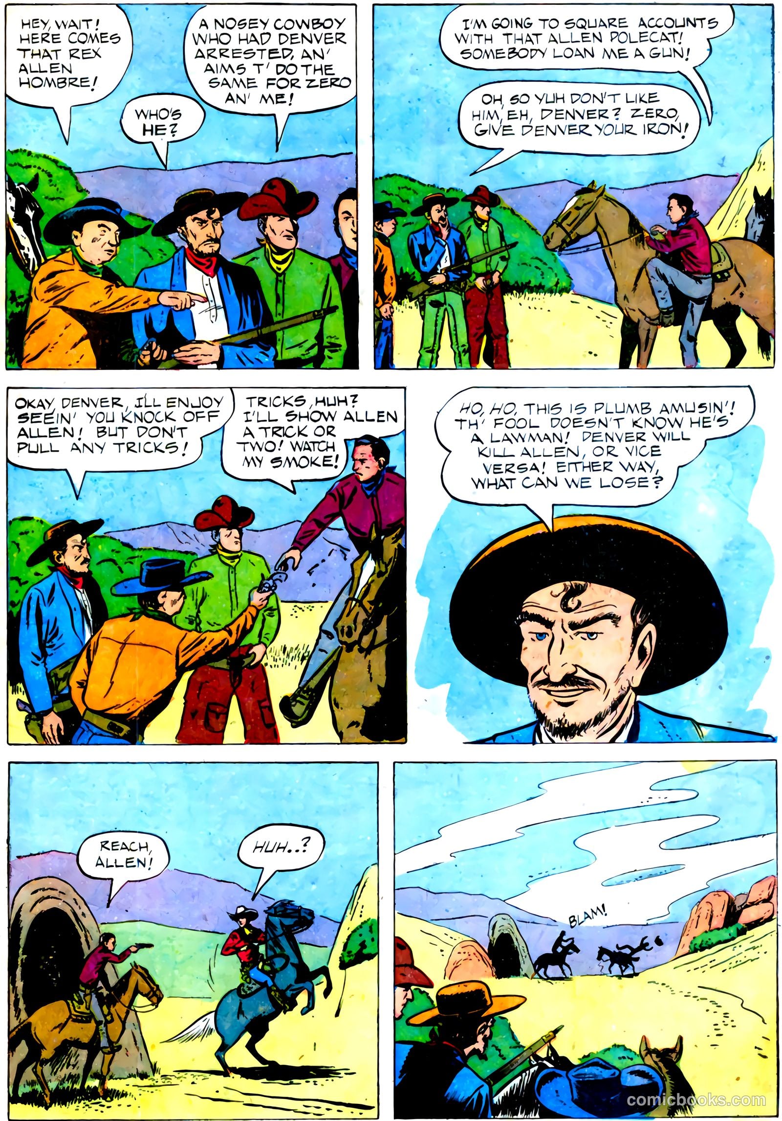 Rex Allen #9 (1953) — page 33 of 36