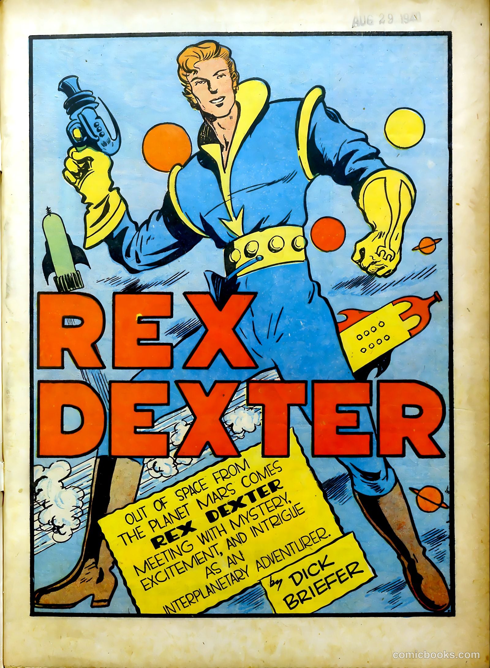Rex Dexter of Mars #1 (1940) — page 3 of 68