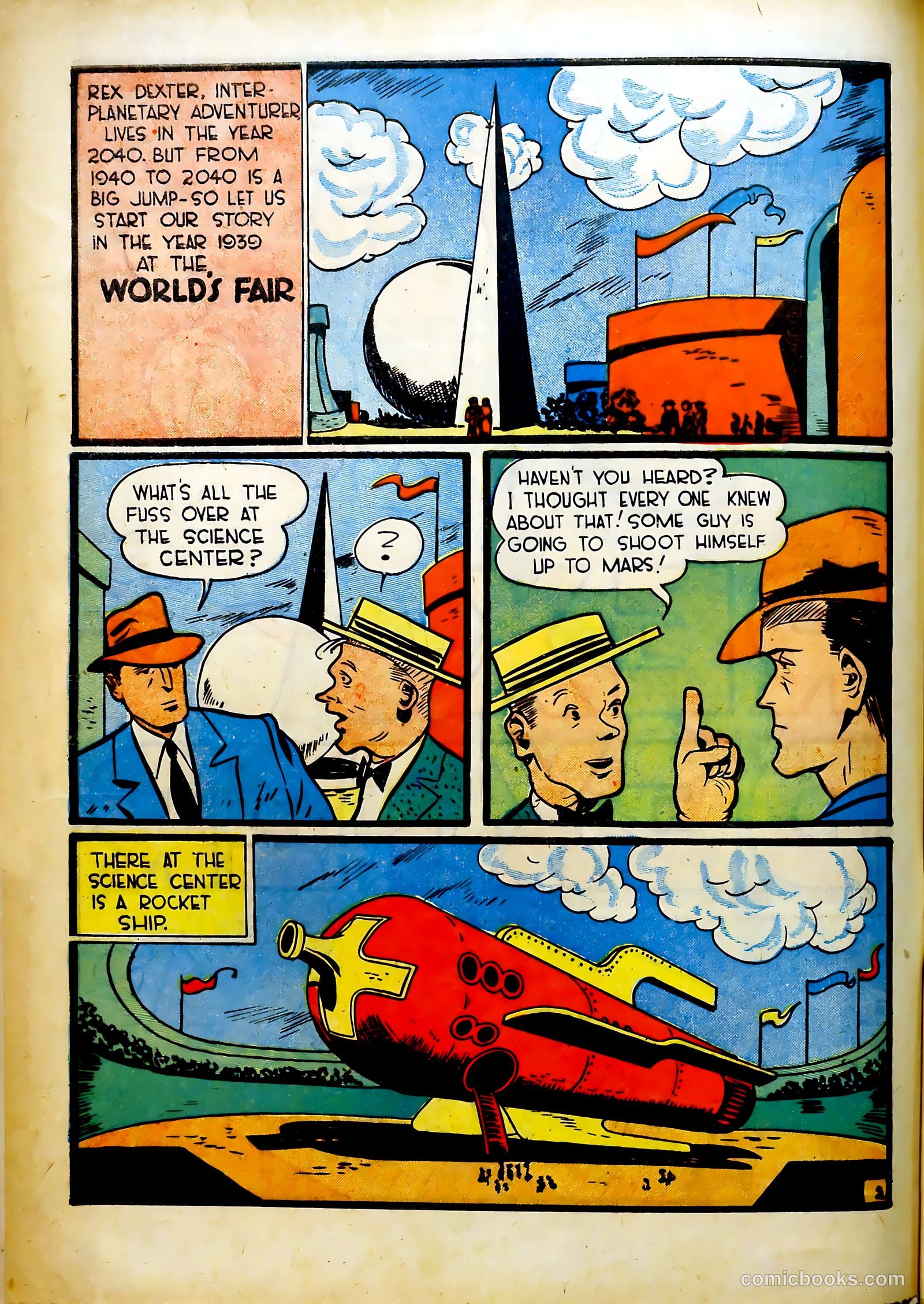 Rex Dexter of Mars #1 (1940) — page 4 of 68