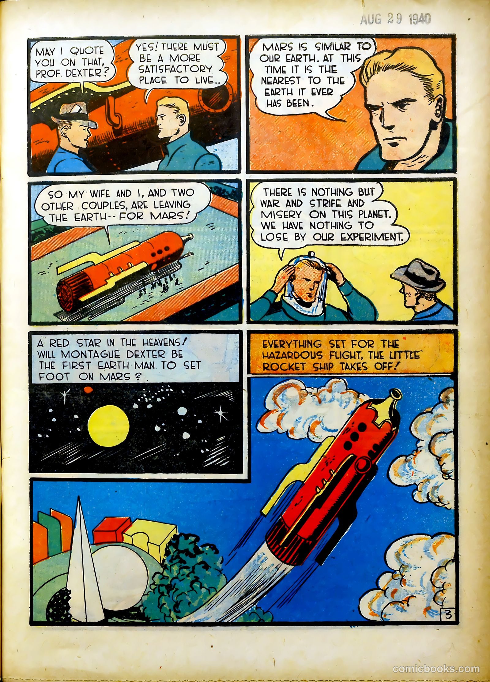 Rex Dexter of Mars #1 (1940) — page 5 of 68