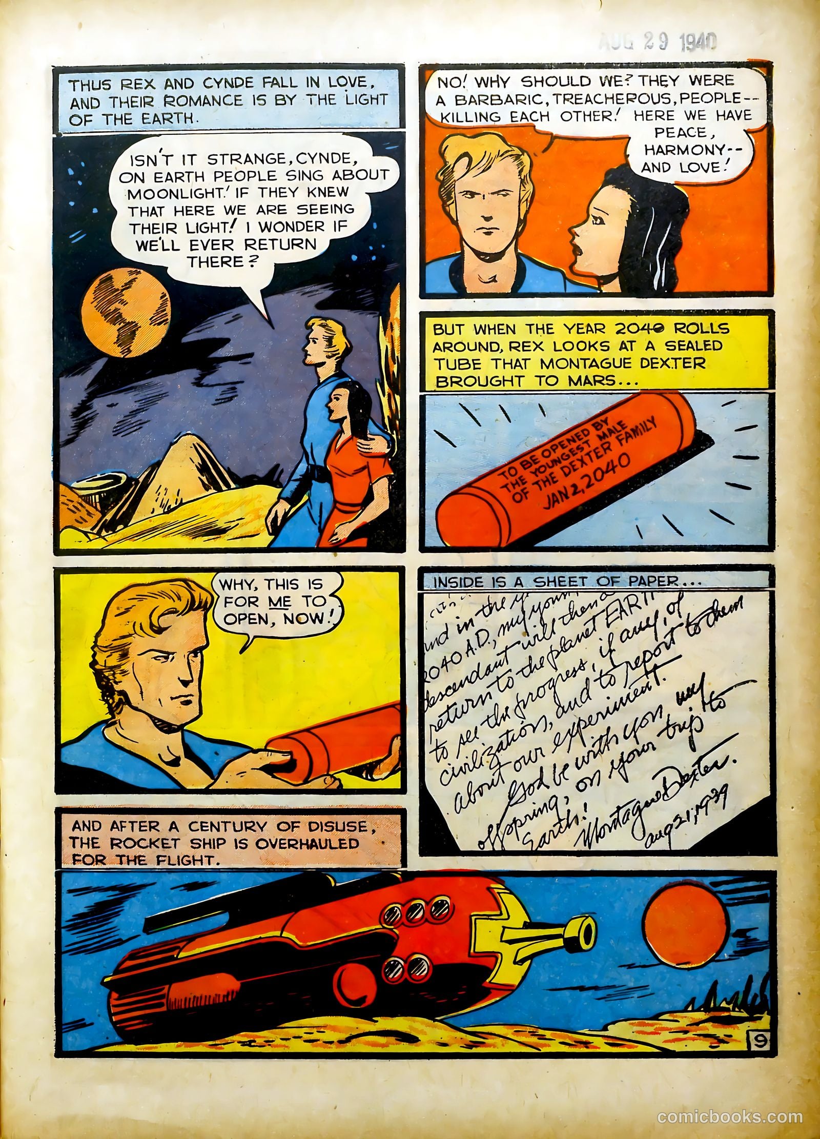 Rex Dexter of Mars #1 (1940) — page 11 of 68