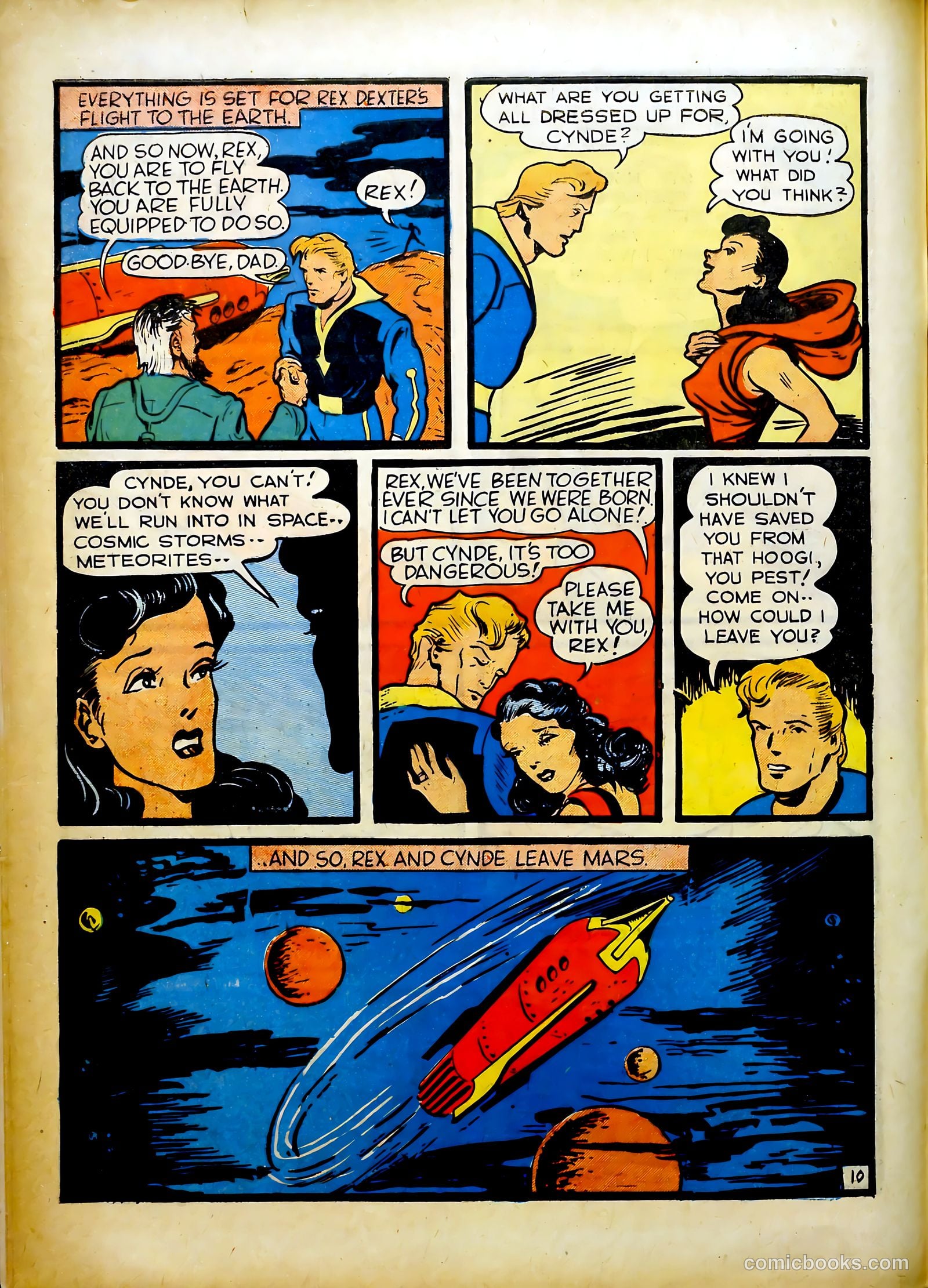 Rex Dexter of Mars #1 (1940) — page 12 of 68