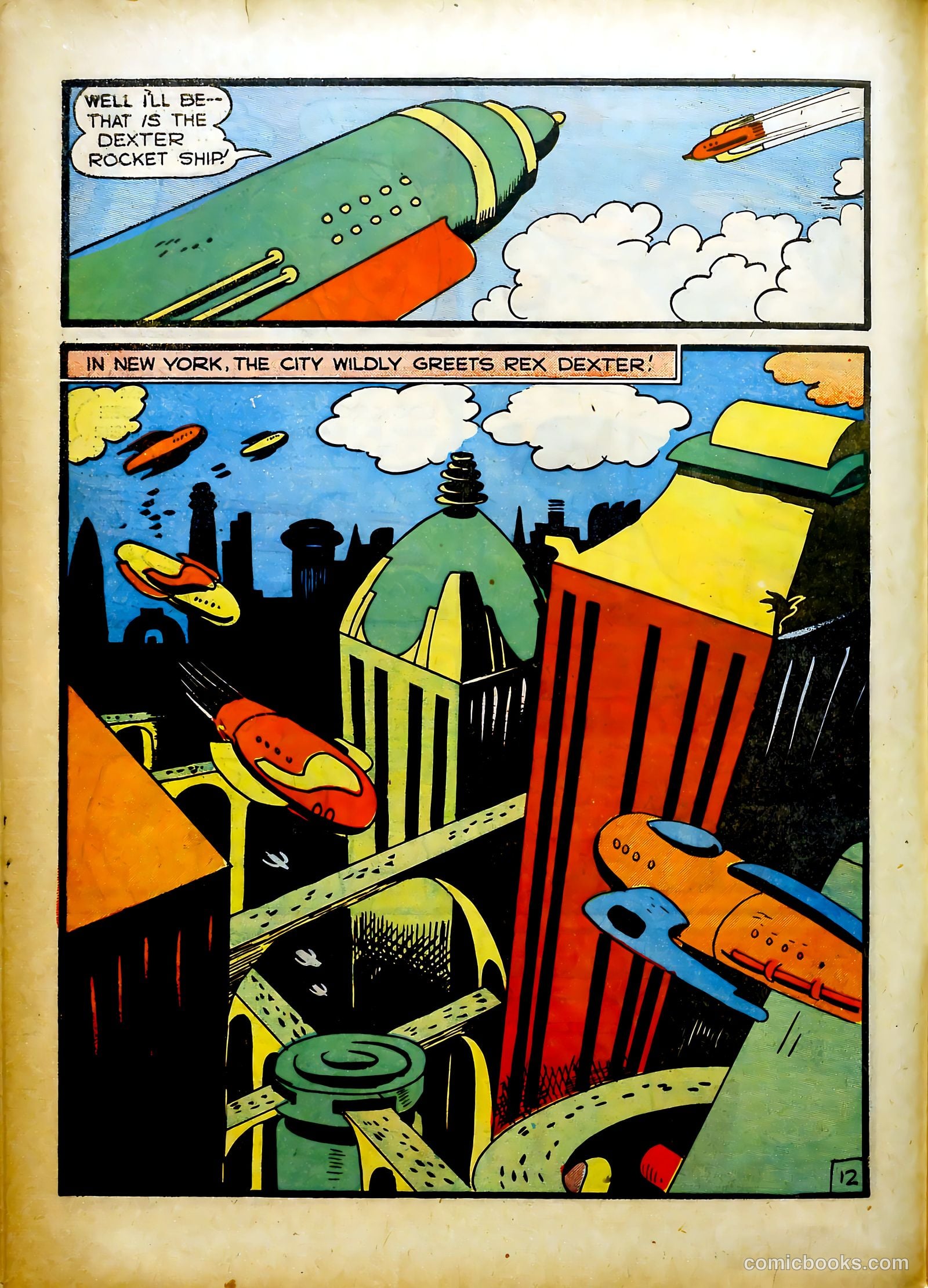 Rex Dexter of Mars #1 (1940) — page 14 of 68