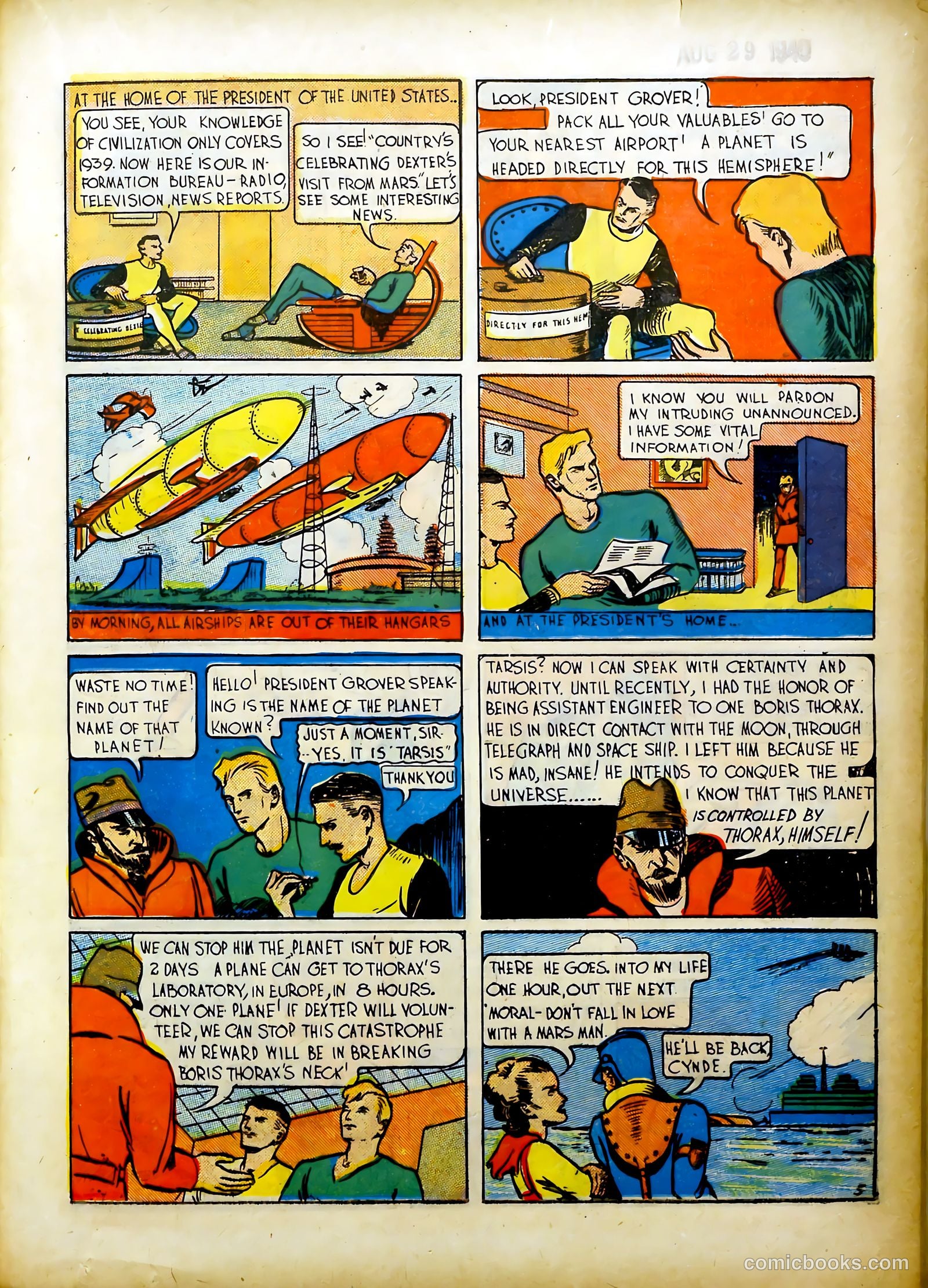 Rex Dexter of Mars #1 (1940) — page 21 of 68