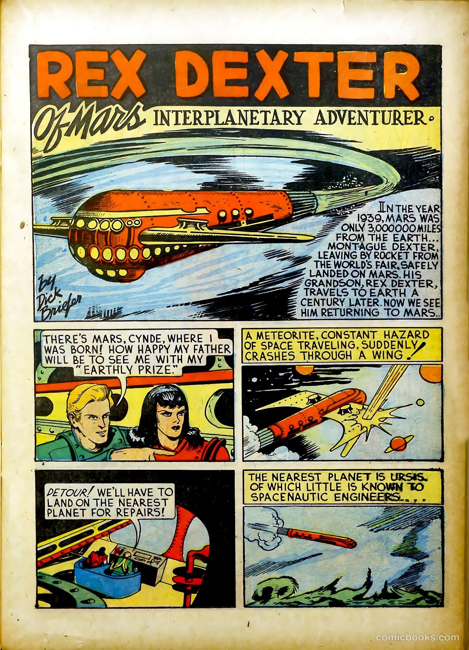 Rex Dexter of Mars #1 (1940) — page 23 of 68