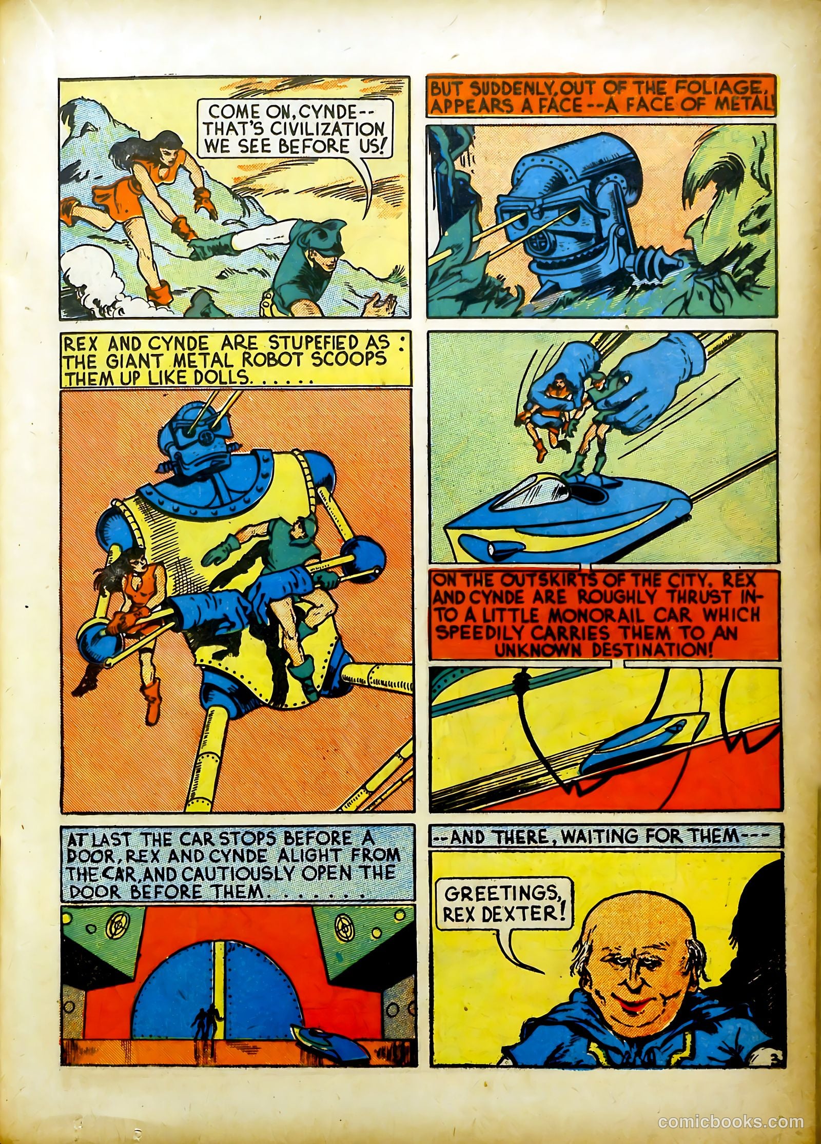 Rex Dexter of Mars #1 (1940) — page 25 of 68