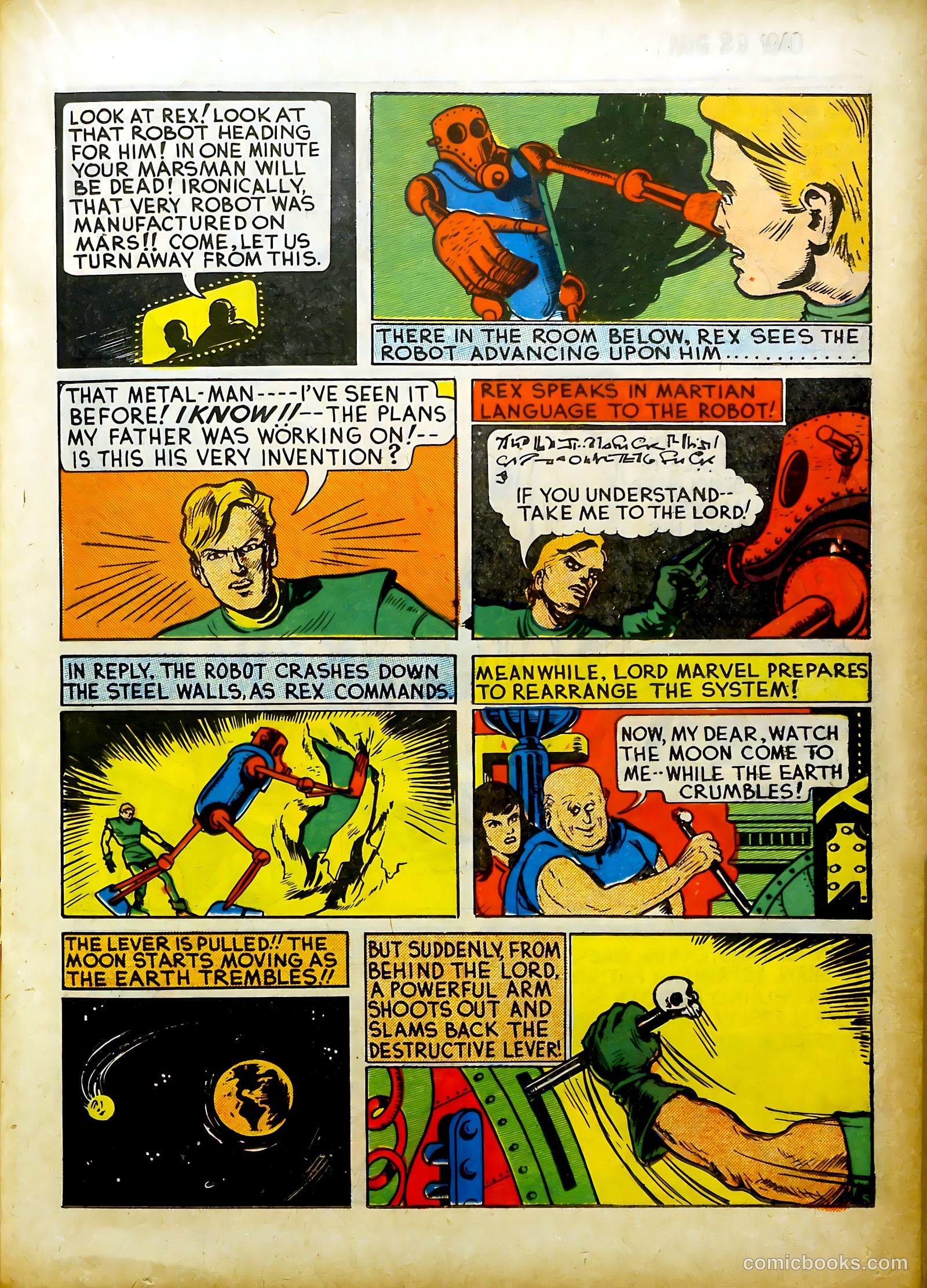 Rex Dexter of Mars #1 (1940) — page 27 of 68