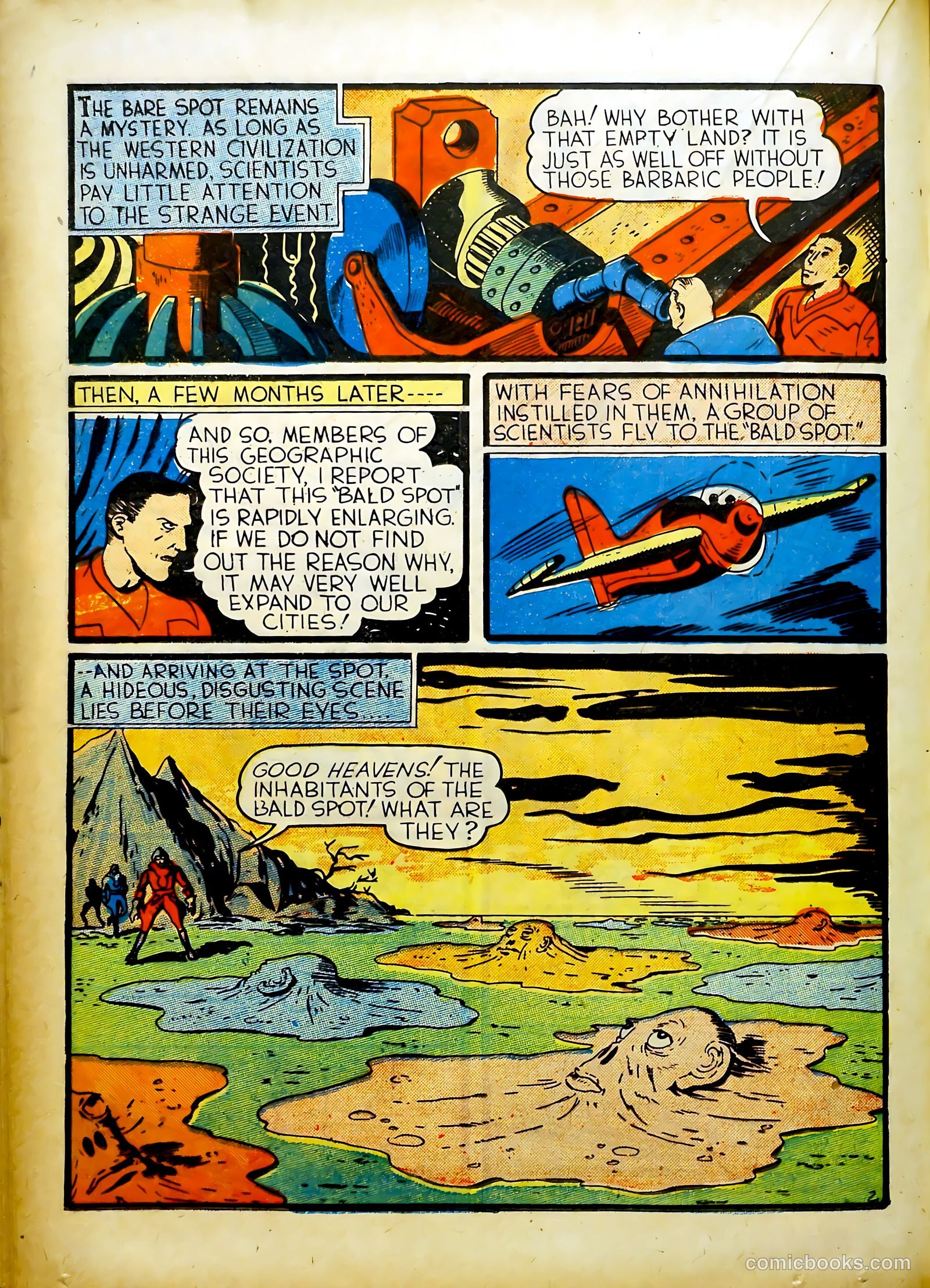Rex Dexter of Mars #1 (1940) — page 32 of 68