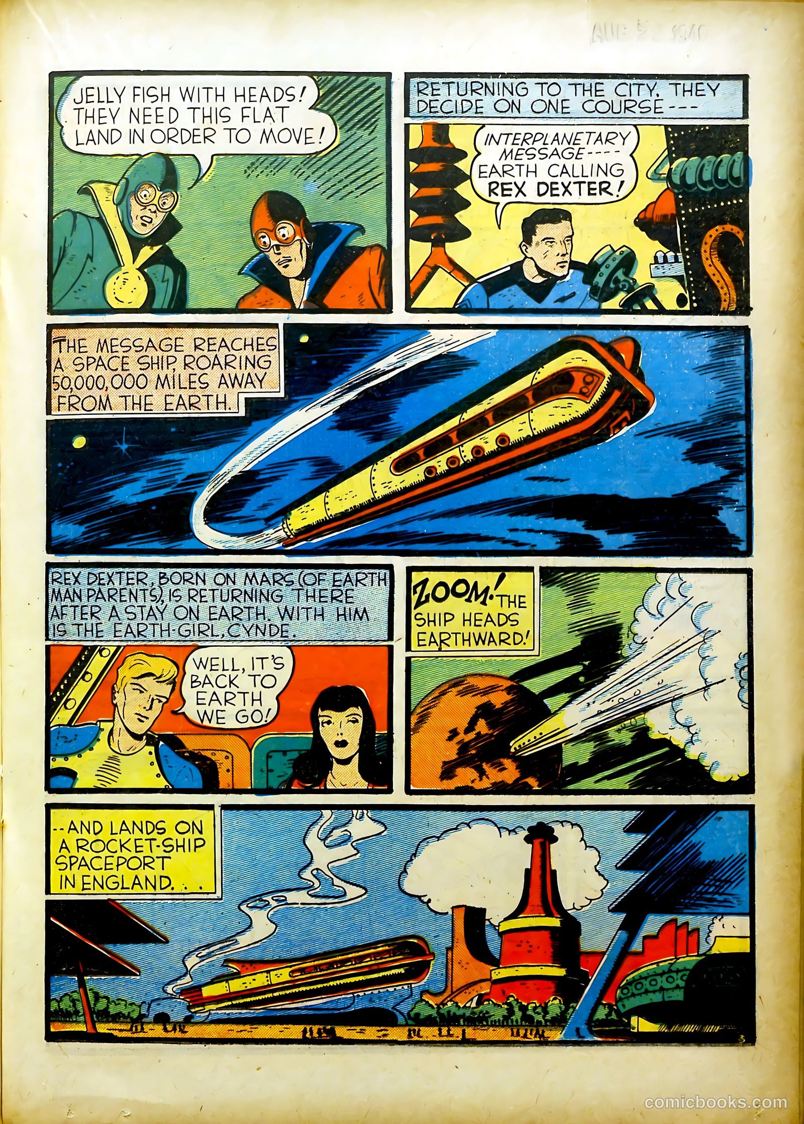 Rex Dexter of Mars #1 (1940) — page 33 of 68