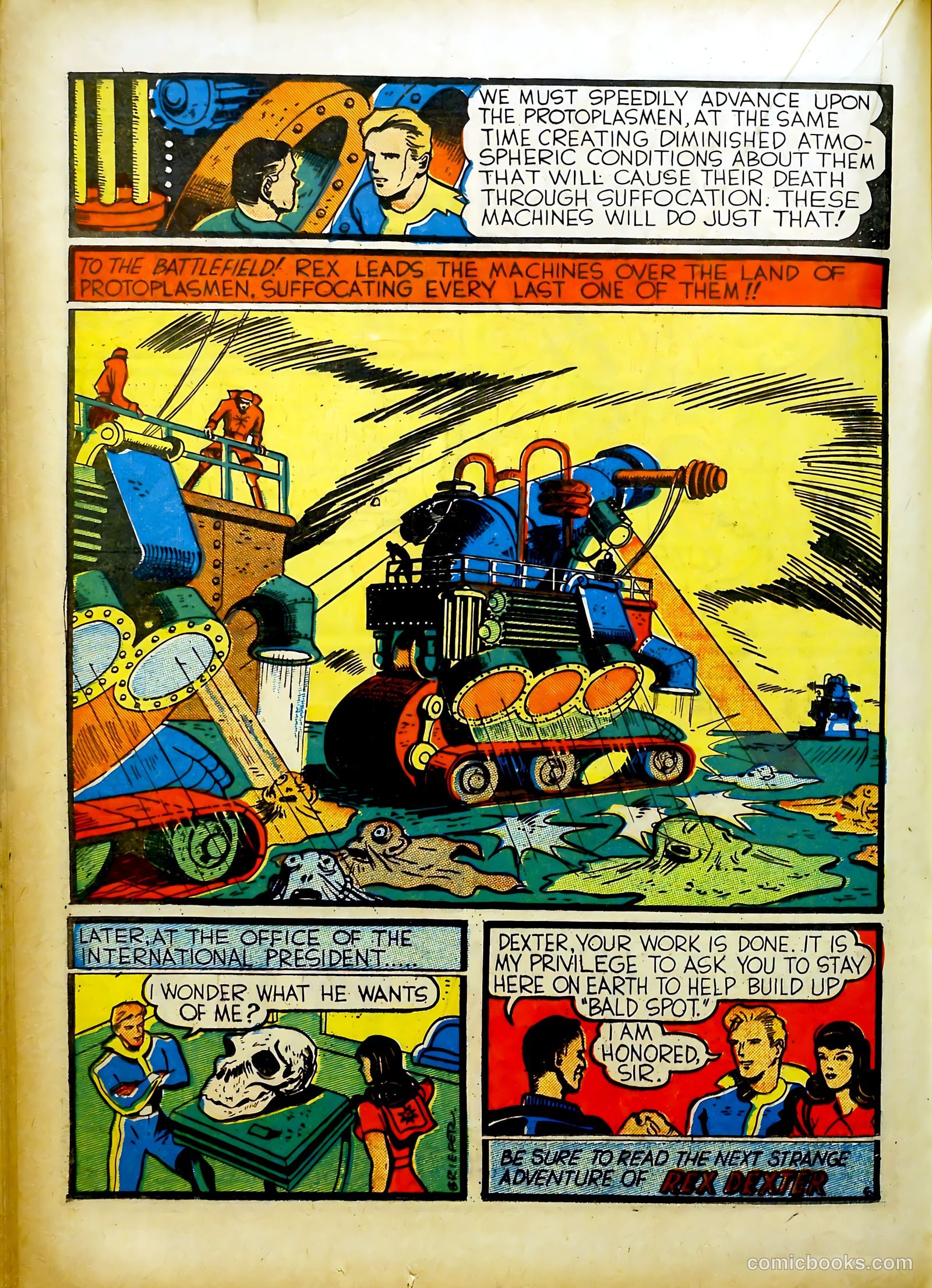 Rex Dexter of Mars #1 (1940) — page 36 of 68