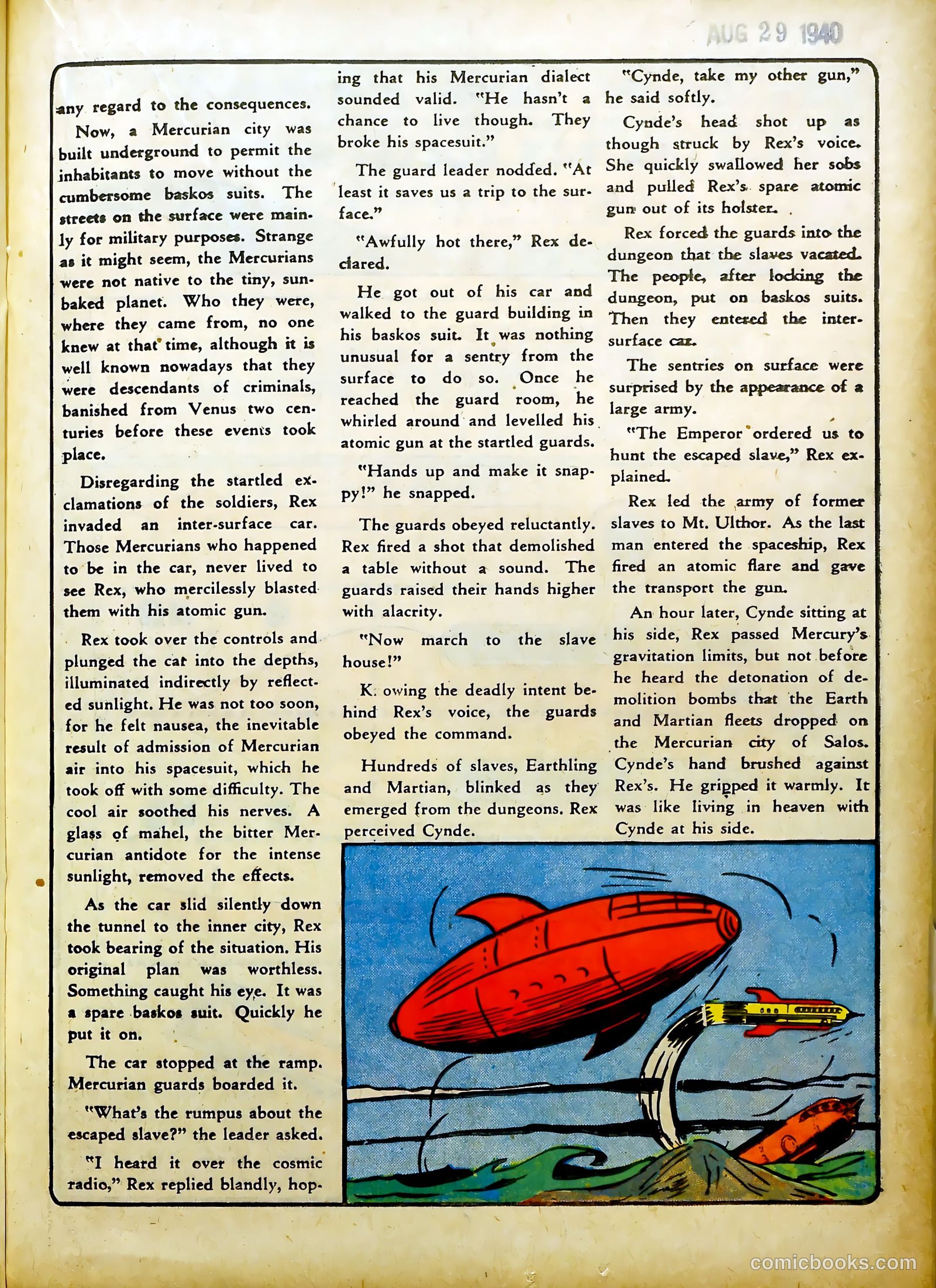 Rex Dexter of Mars #1 (1940) — page 39 of 68
