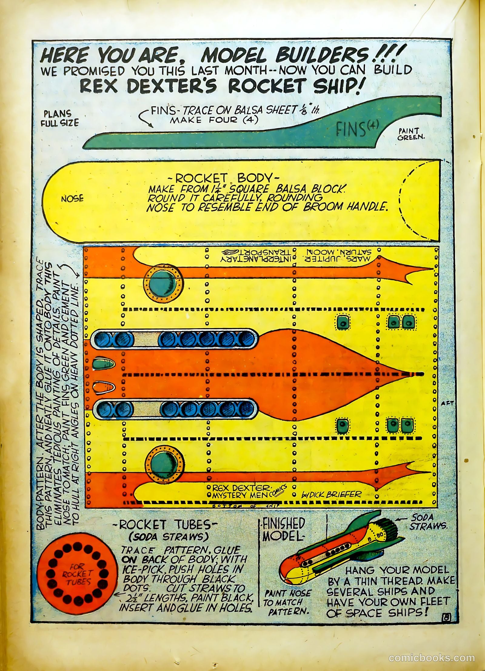 Rex Dexter of Mars #1 (1940) — page 40 of 68