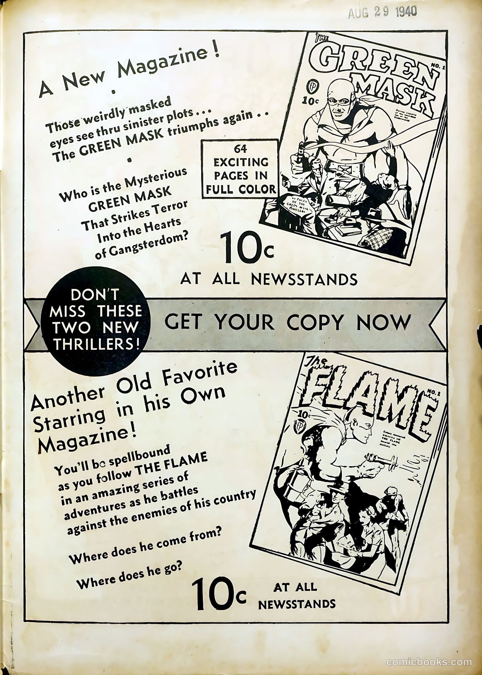 Rex Dexter of Mars #1 (1940) — page 67 of 68
