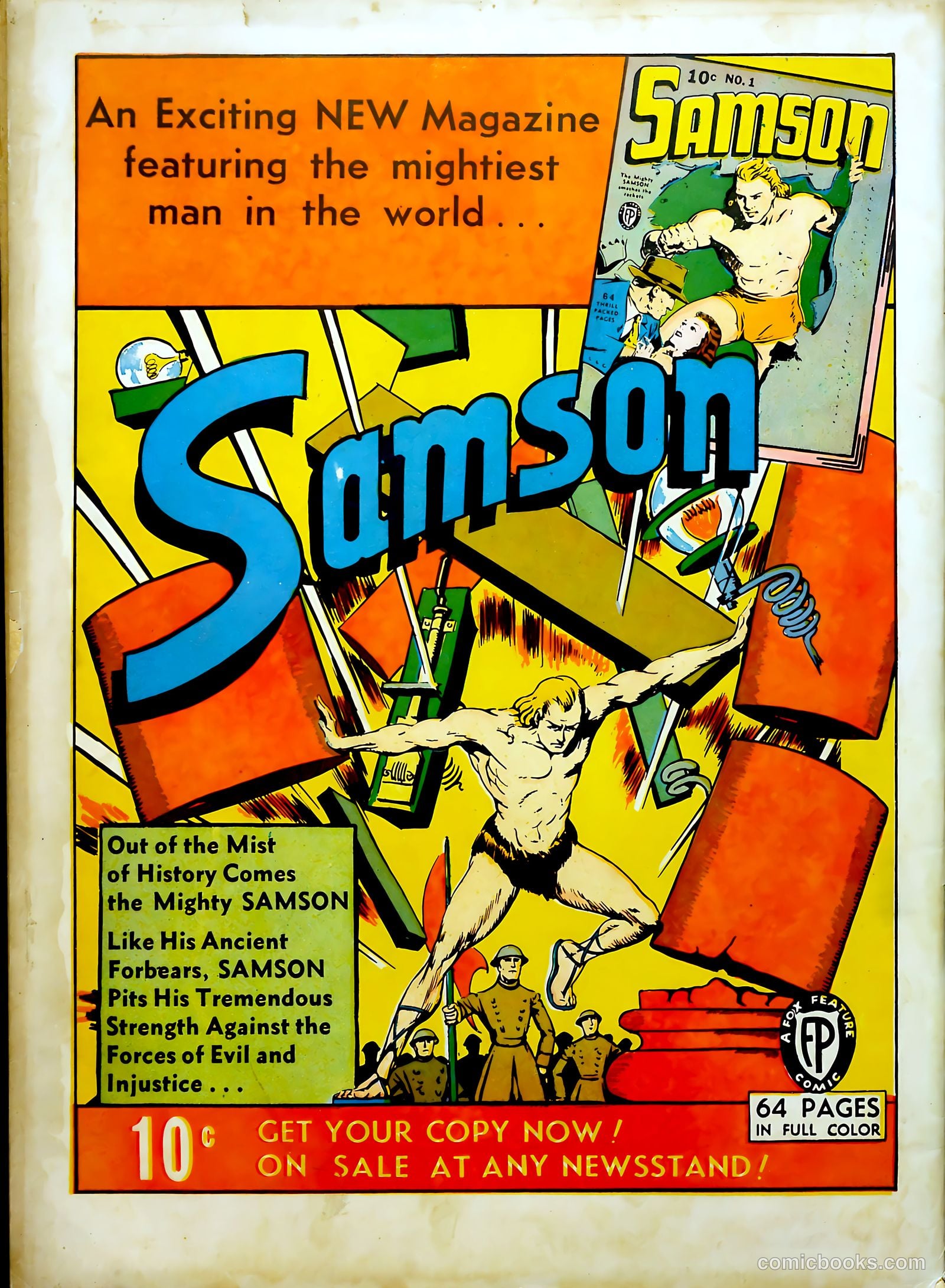Rex Dexter of Mars #1 (1940) — page 68 of 68