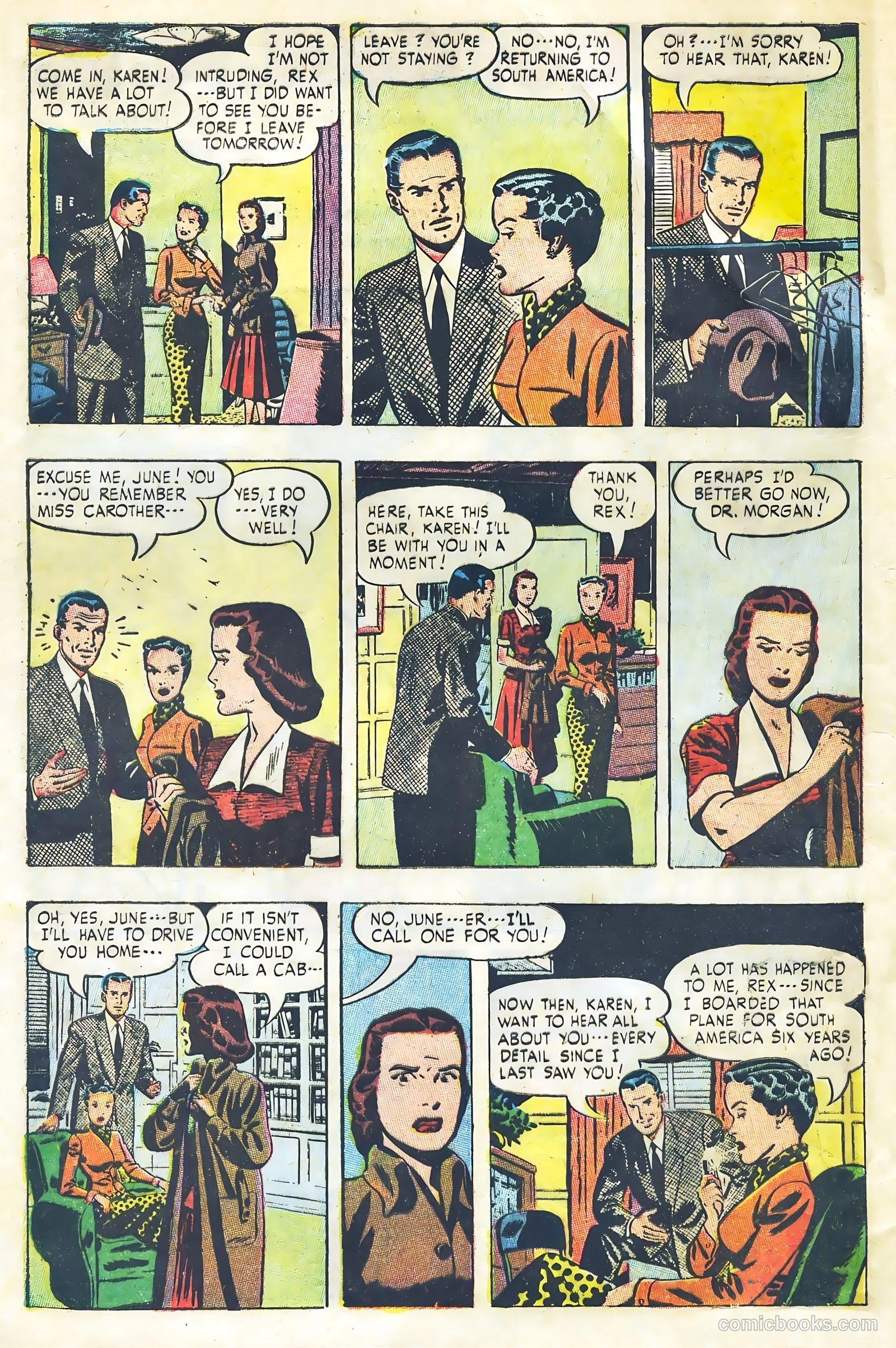 Rex Morgan, M.D. #1 (1955) — page 4 of 37