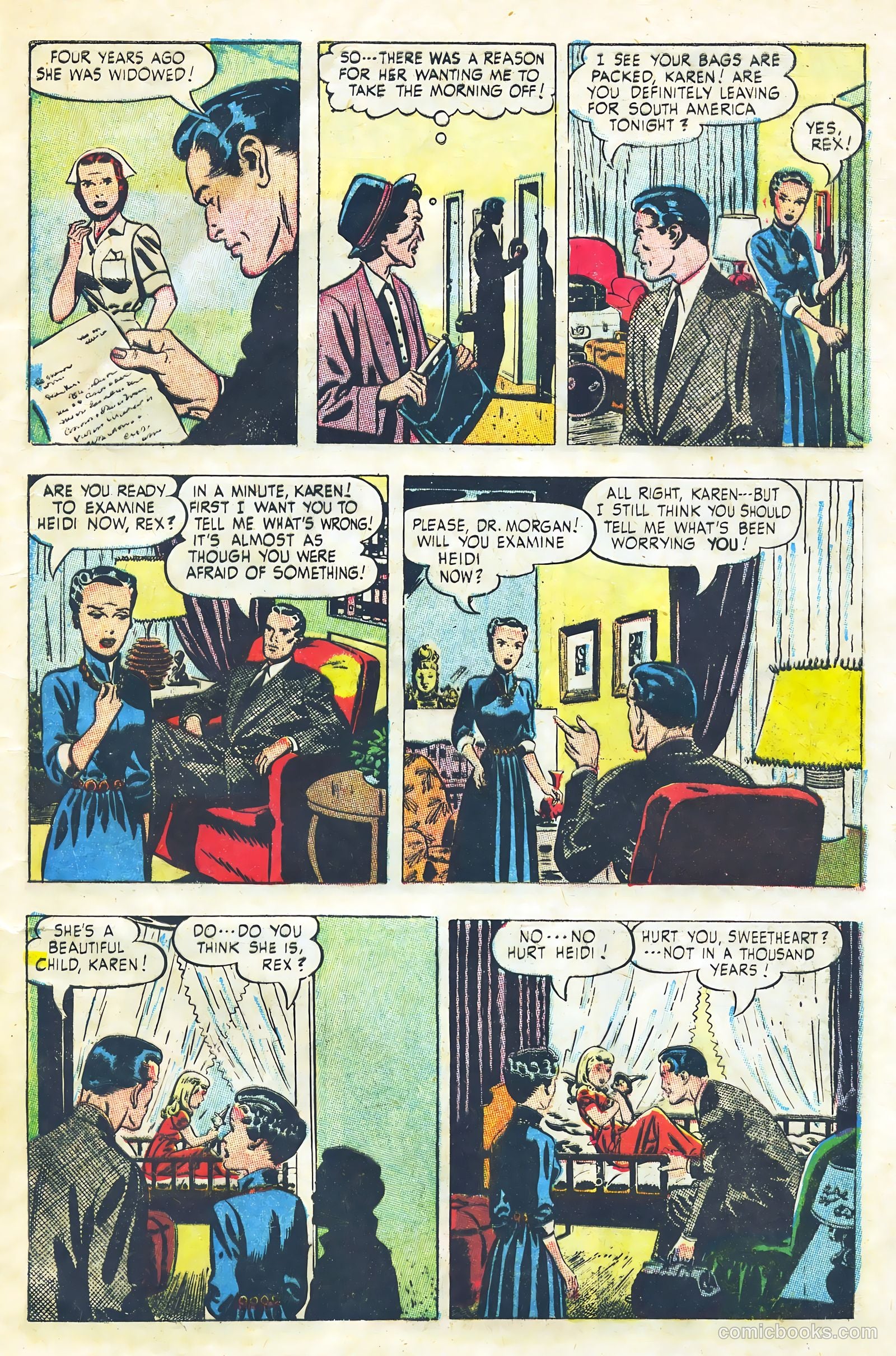 Rex Morgan, M.D. #1 (1955) — page 9 of 37