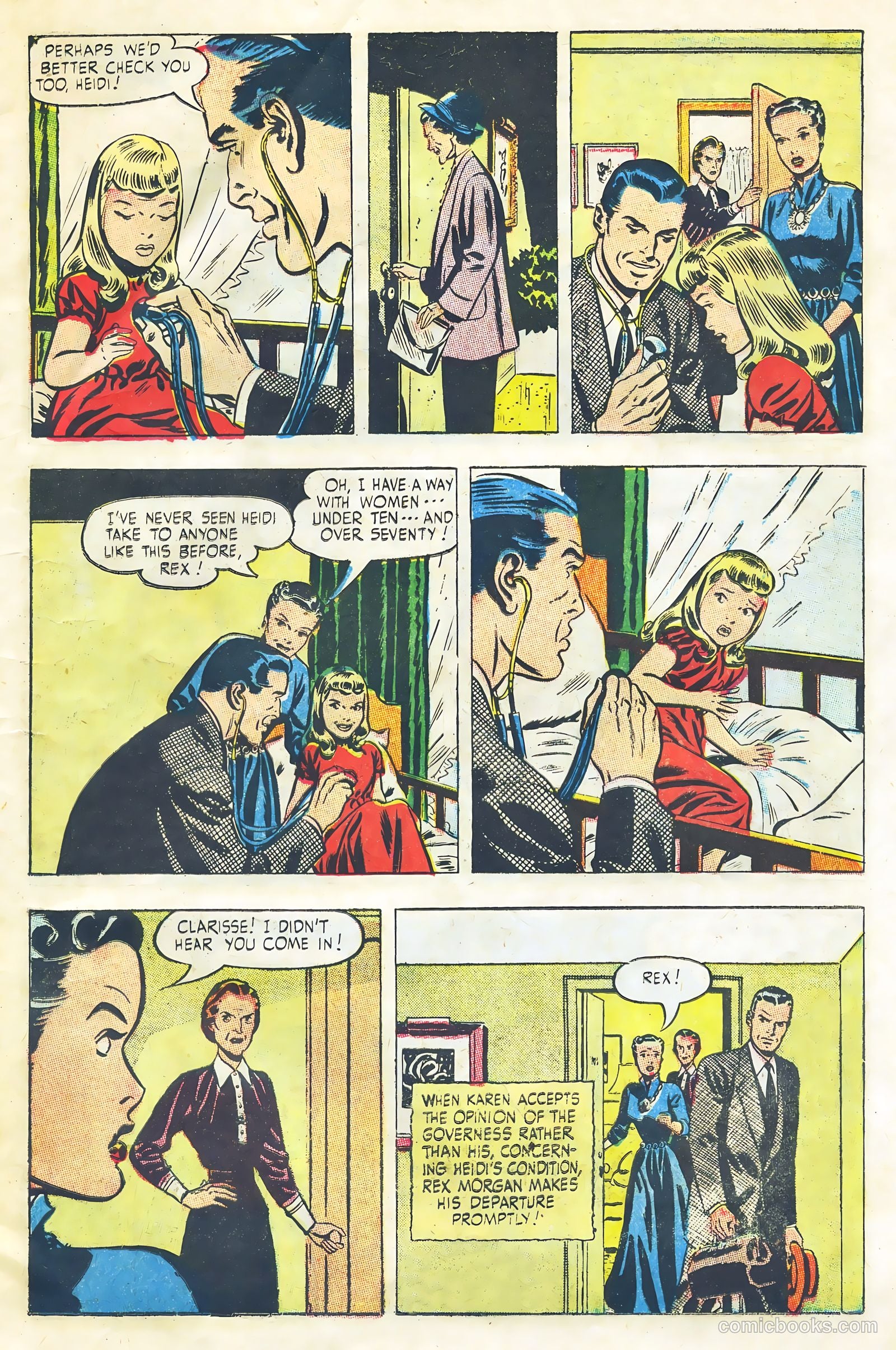 Rex Morgan, M.D. #1 (1955) — page 11 of 37