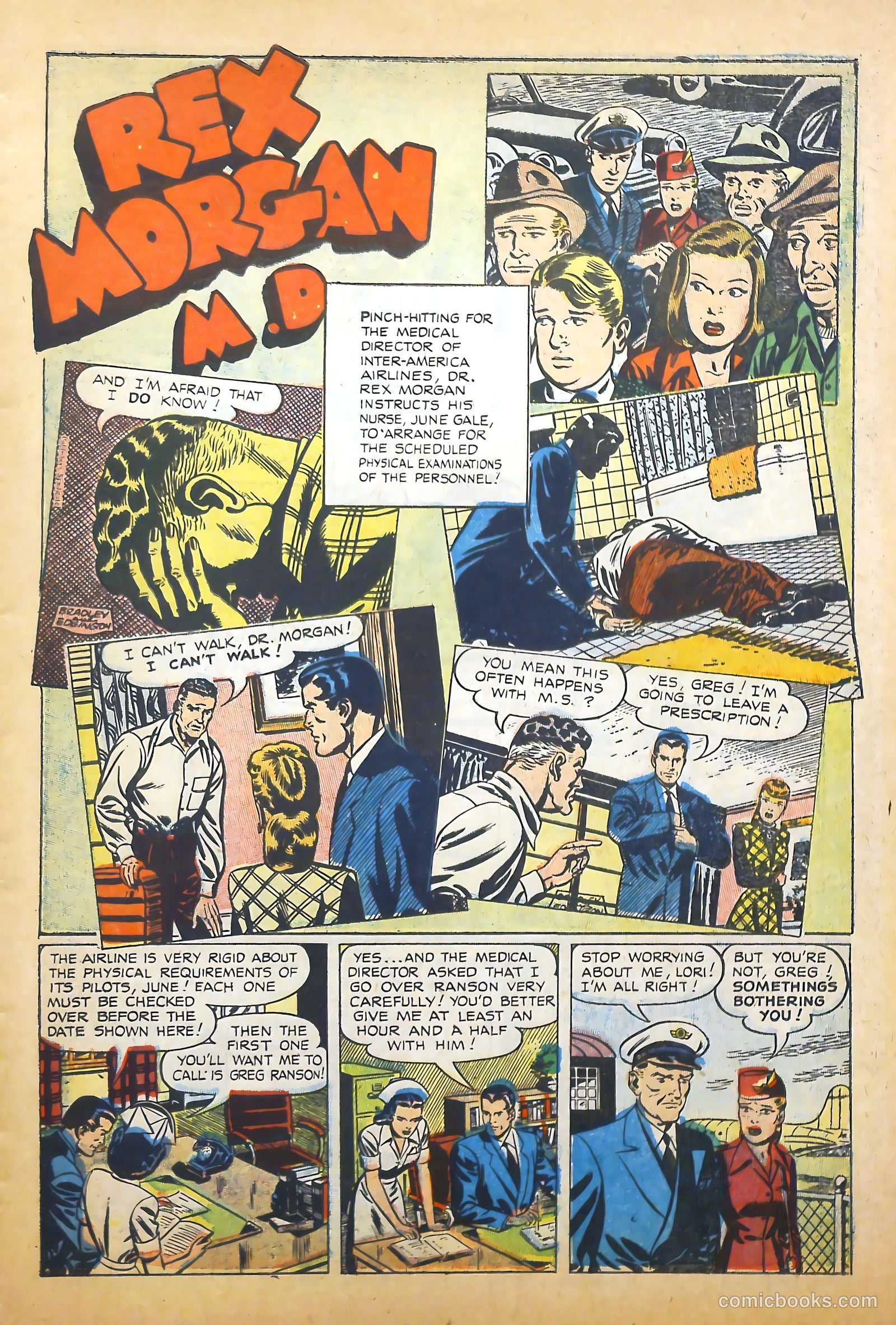 Rex Morgan, M.D. #3 (1956) — page 3 of 36