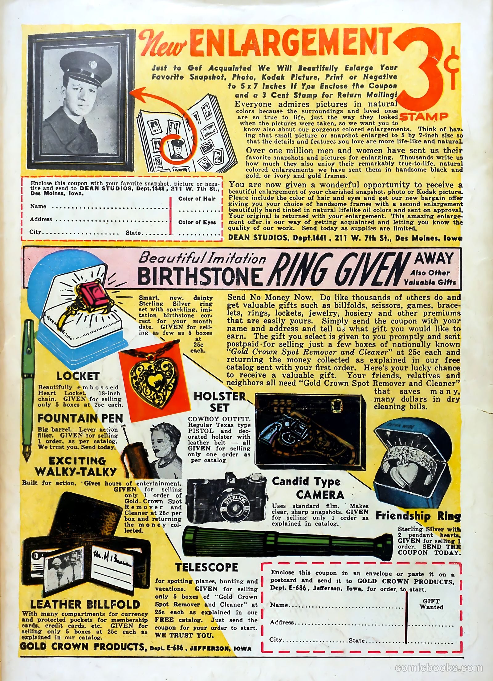 Ribtickler #1 (1945) — page 36 of 36