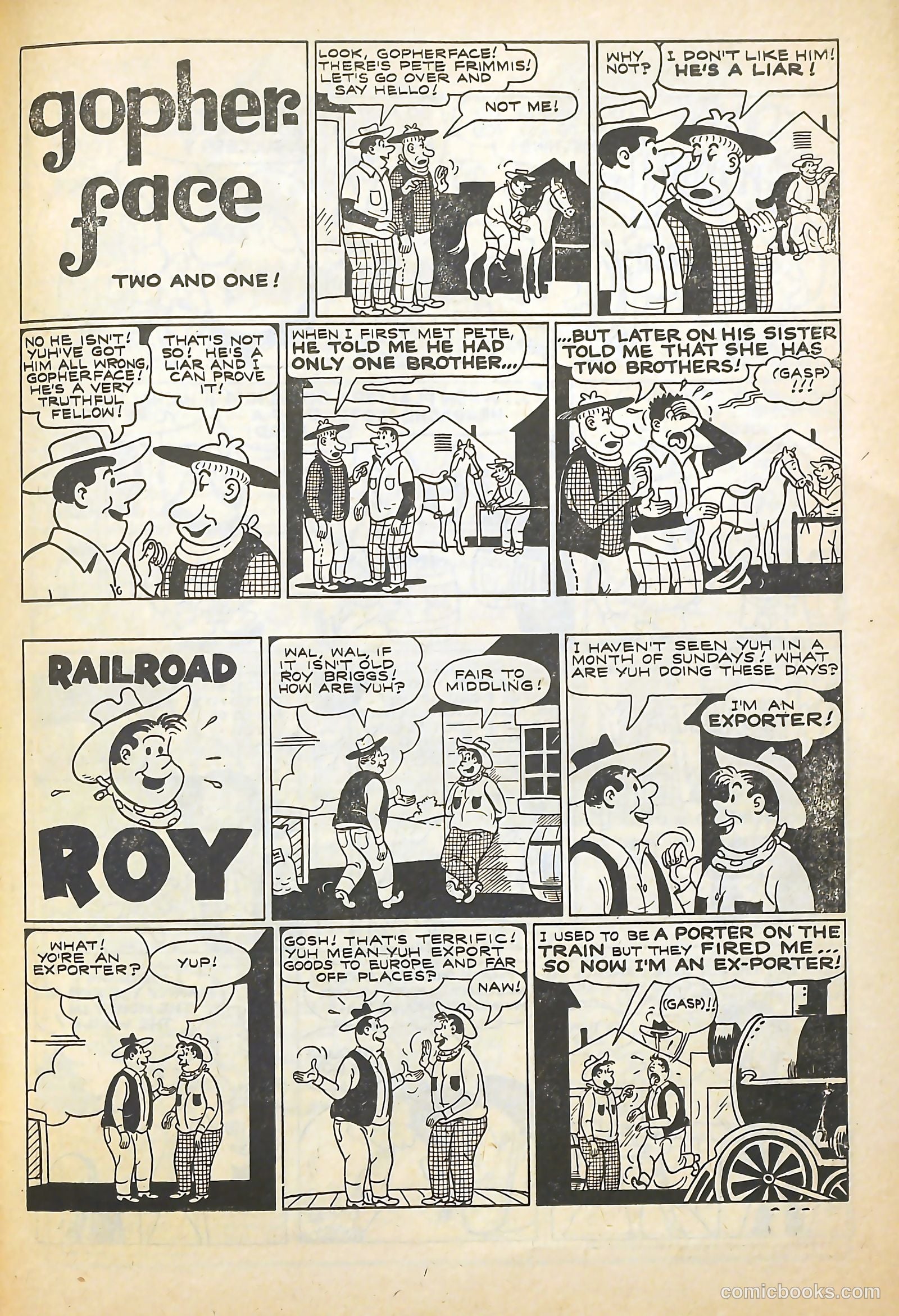Ribtickler #3 (1946) — page 33 of 36