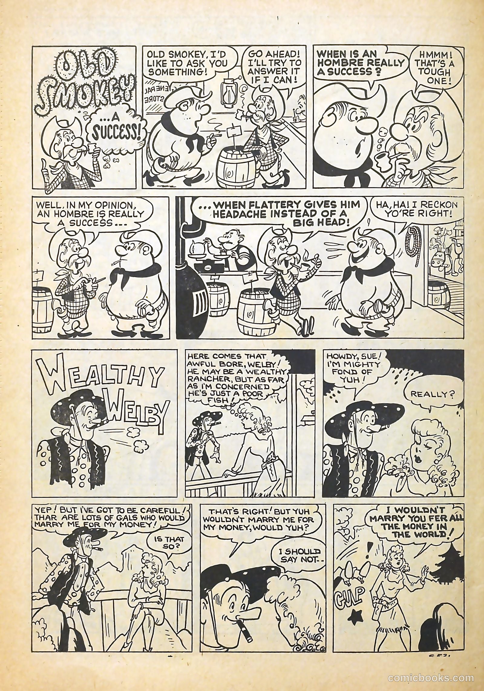 Ribtickler #3 (1946) — page 34 of 36