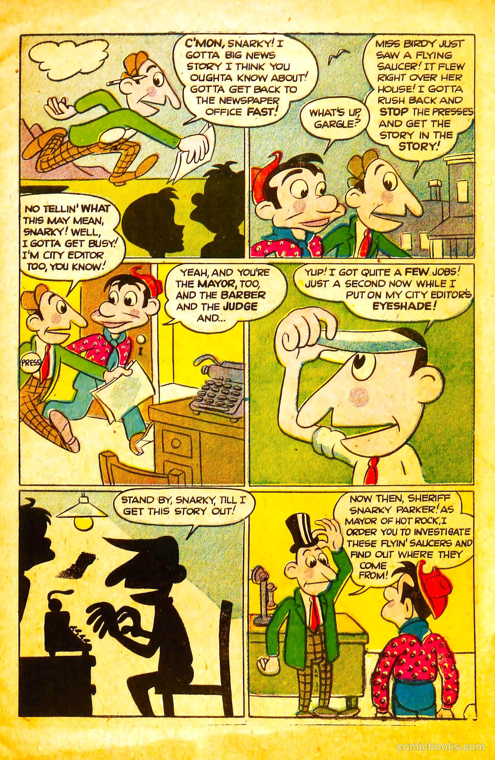 Ribtickler #3 (1957) — page 7 of 36