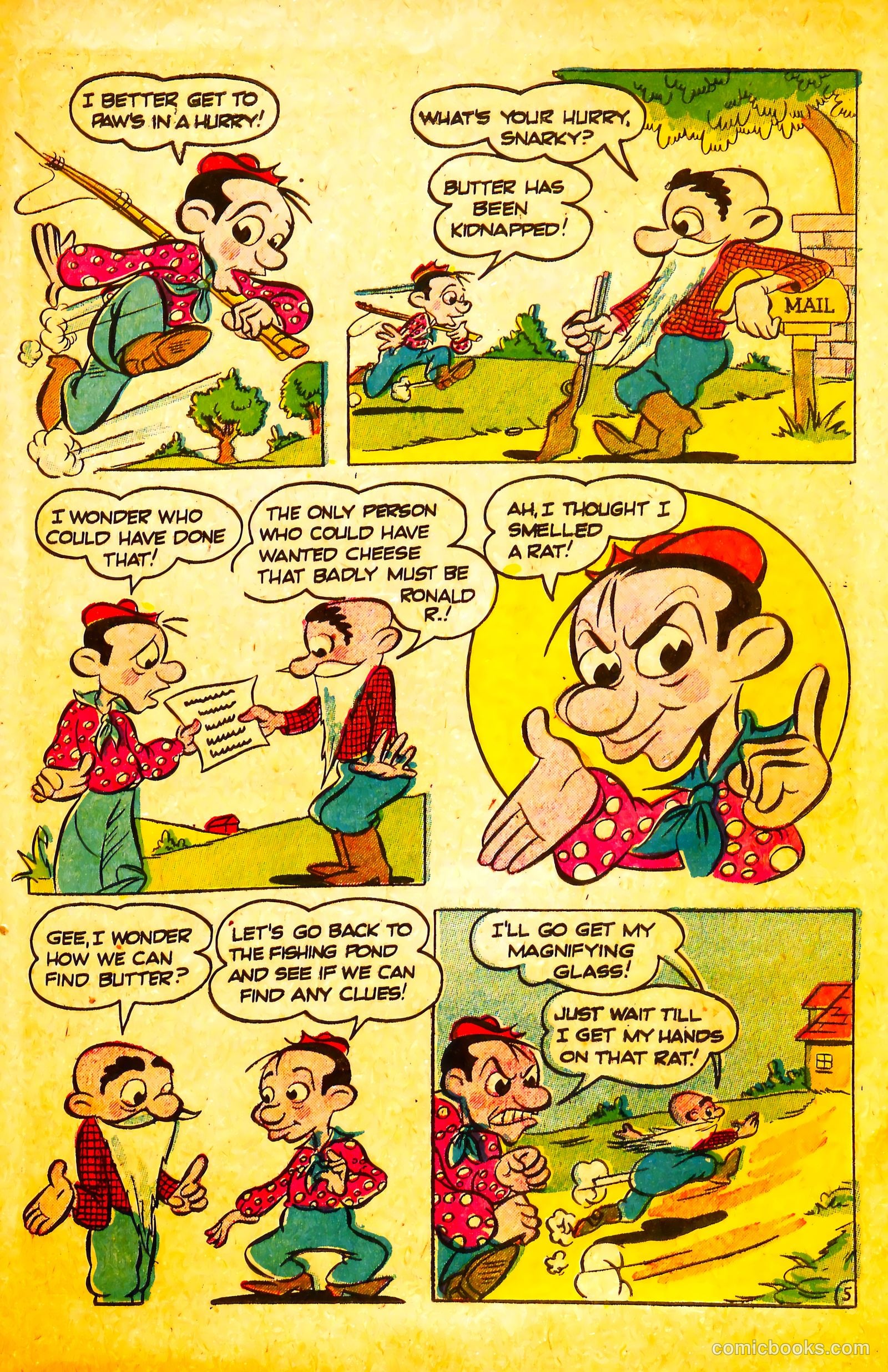 Ribtickler #3 (1957) — page 23 of 36