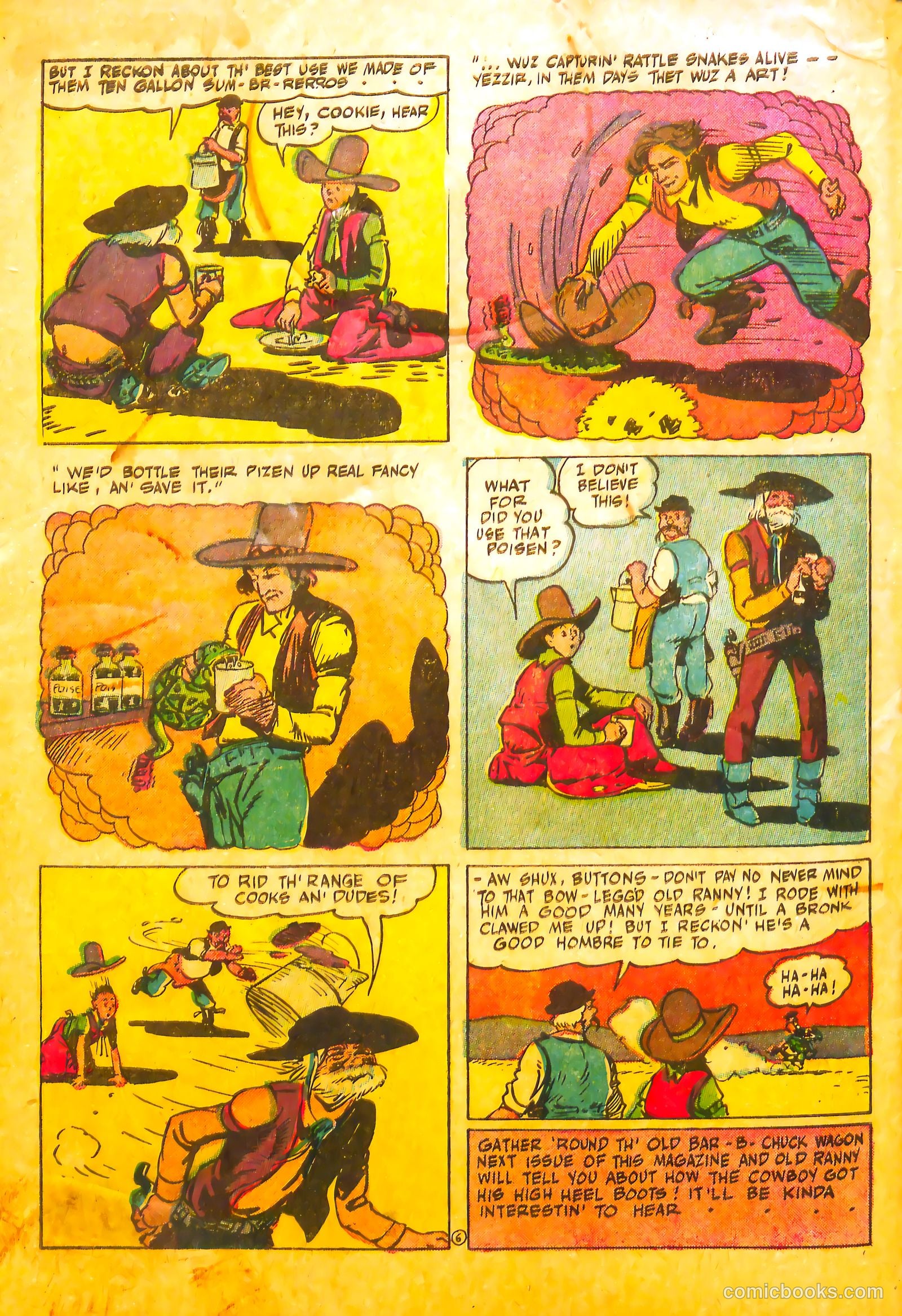 Ribtickler #7 (1957) — page 34 of 36