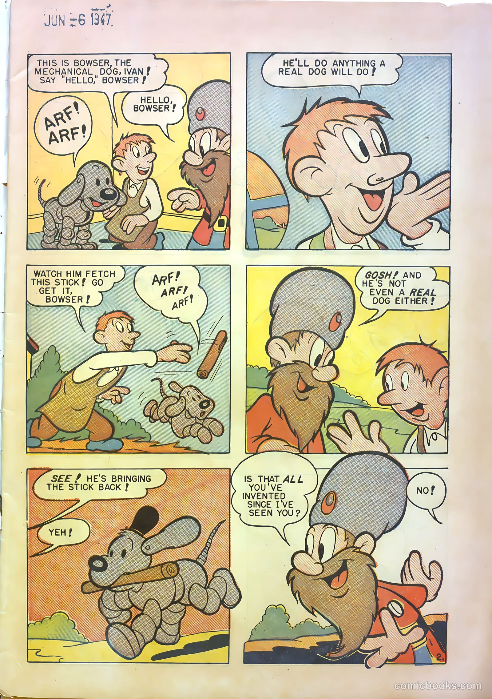 Ribtickler #9 (1947) — page 3 of 36