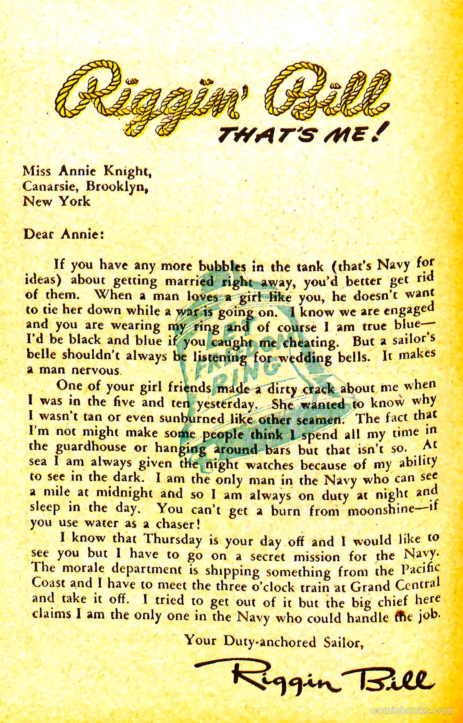 Riggin' Bill #1 (1944) — page 24 of 68
