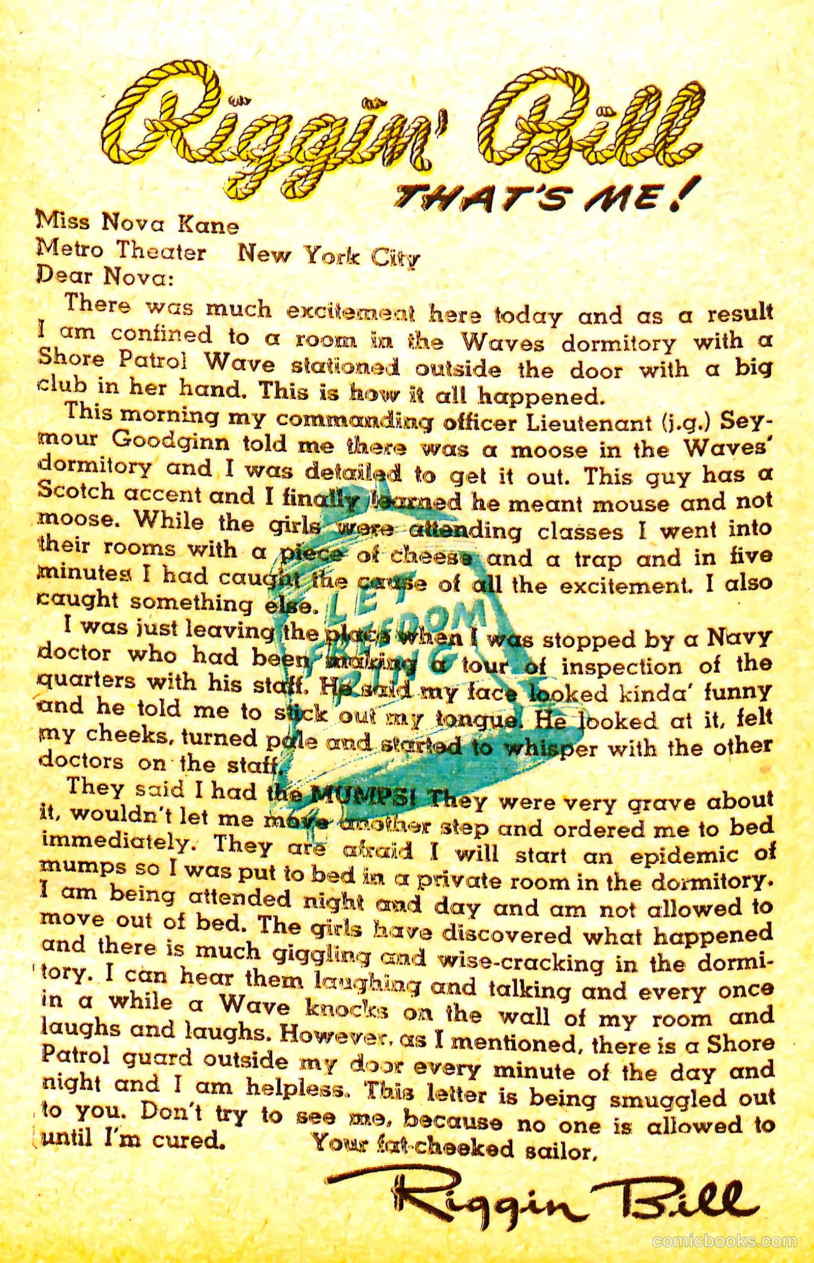 Riggin' Bill #1 (1944) — page 42 of 68