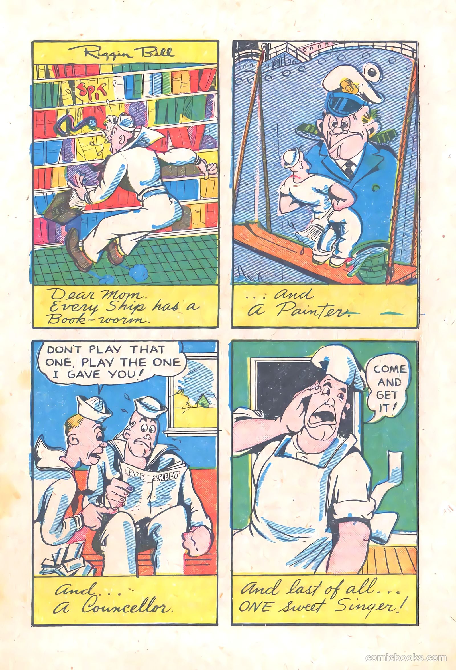 Riggin' Bill #2 (1944) — page 36 of 67