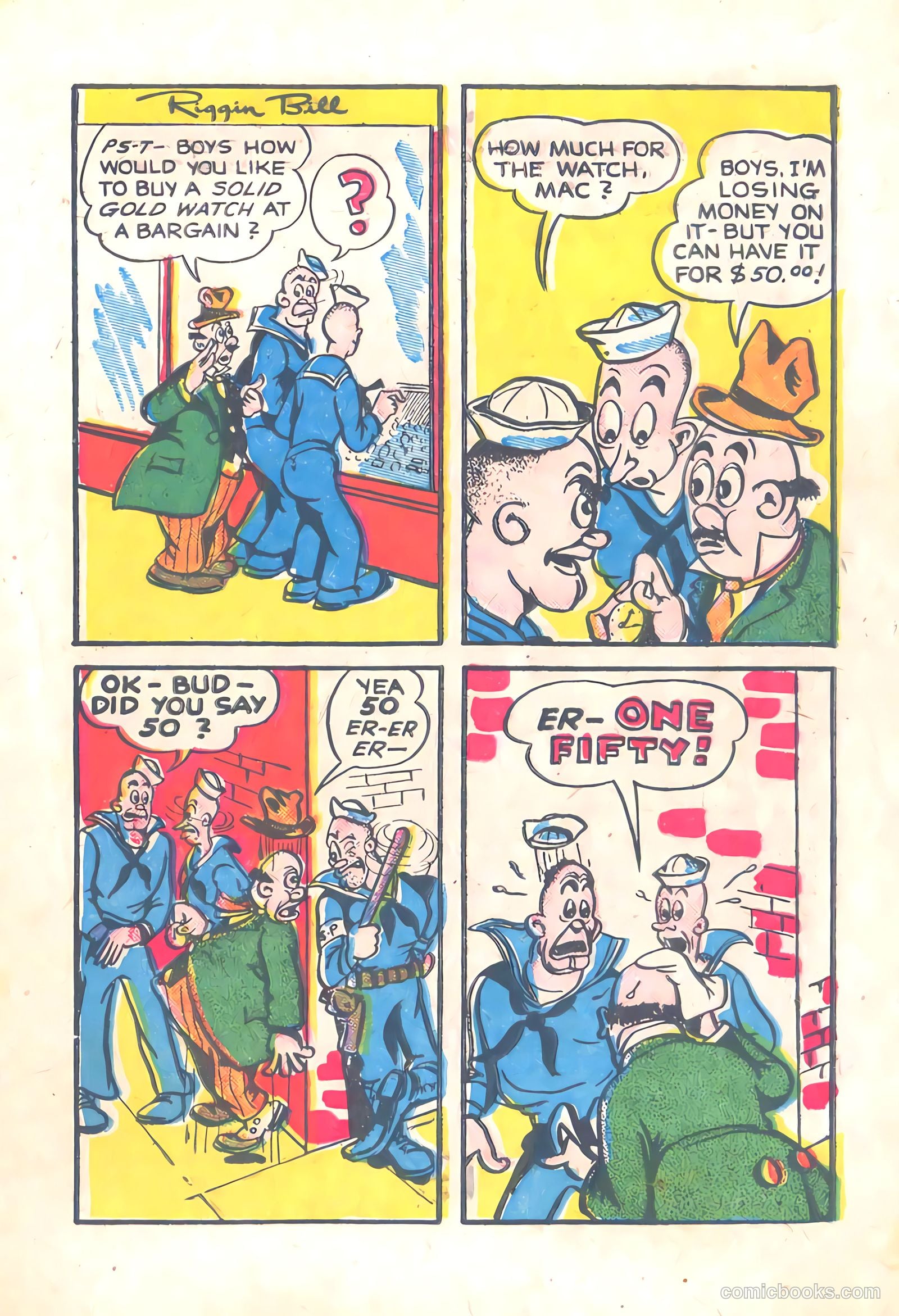 Riggin' Bill #2 (1944) — page 48 of 67
