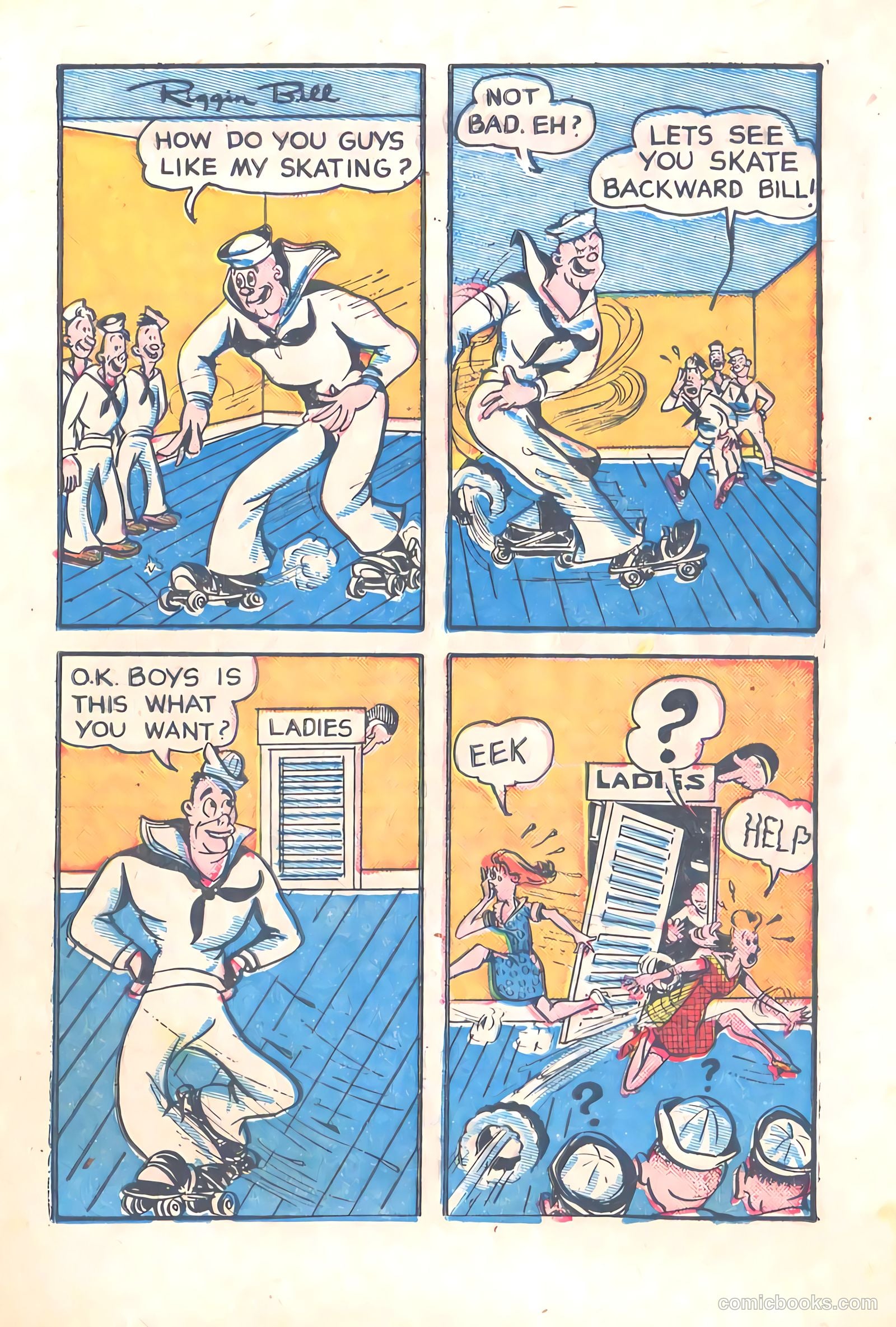 Riggin' Bill #2 (1944) — page 56 of 67